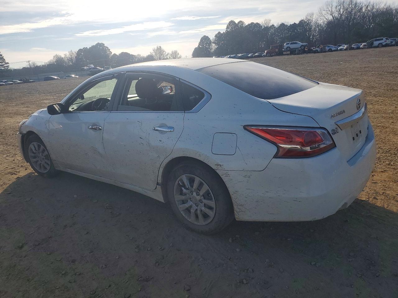 2014 Nissan Altima 2.5 White vin: 1N4AL3AP3EN368407