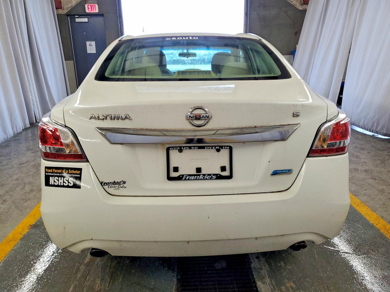 2014 Nissan Altima 2.5 S Белый vin: 1N4AL3AP3EN371209
