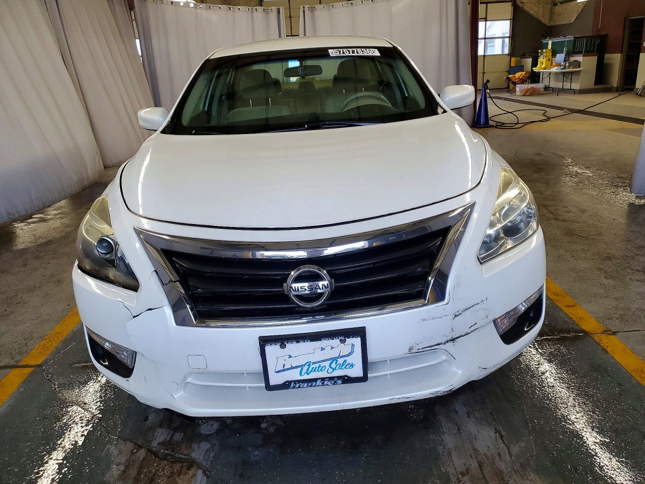 2014 Nissan Altima 2.5 S Белый vin: 1N4AL3AP3EN371209