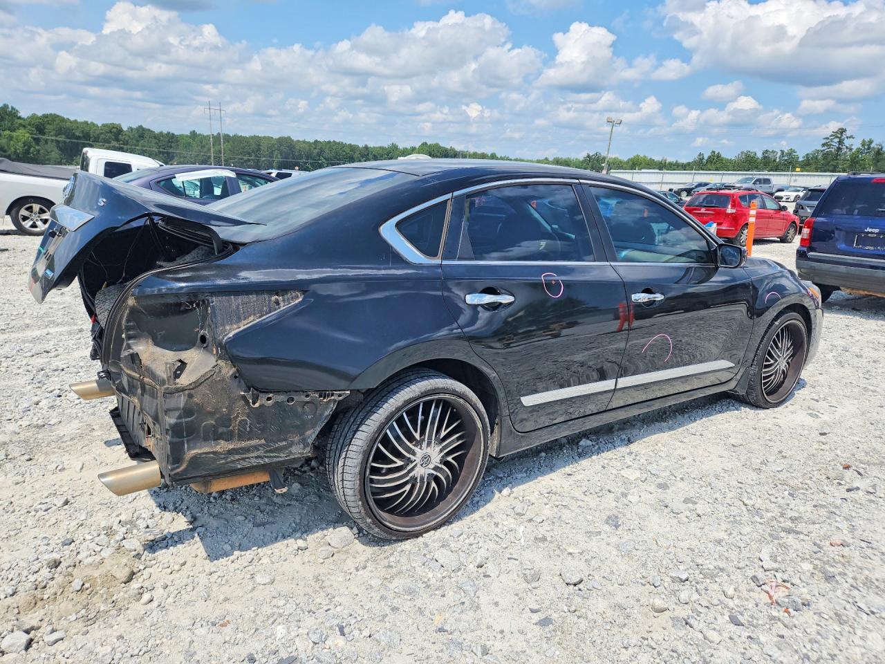 2014 Nissan Altima 2.5 S Black vin: 1N4AL3AP3EN390407