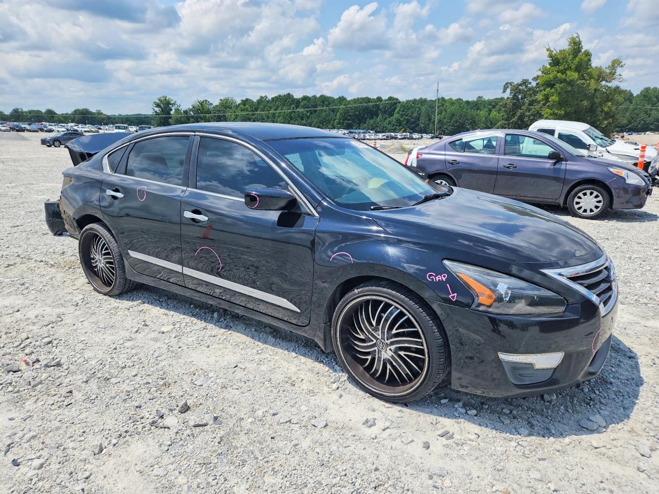 2014 Nissan Altima 2.5 S Black vin: 1N4AL3AP3EN390407