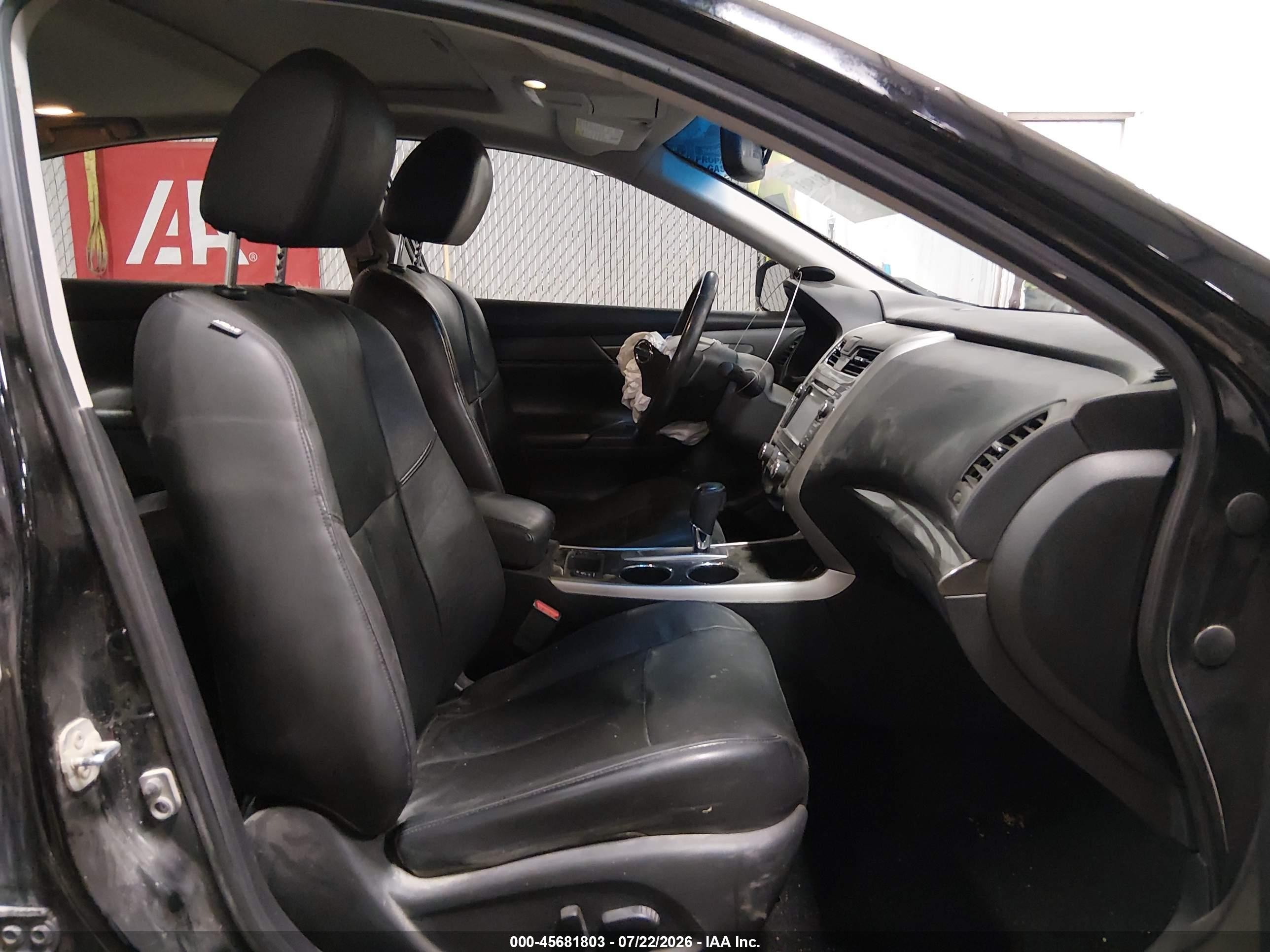 2015 Nissan Altima 2.5 Sl Black vin: 1N4AL3AP3FC101572