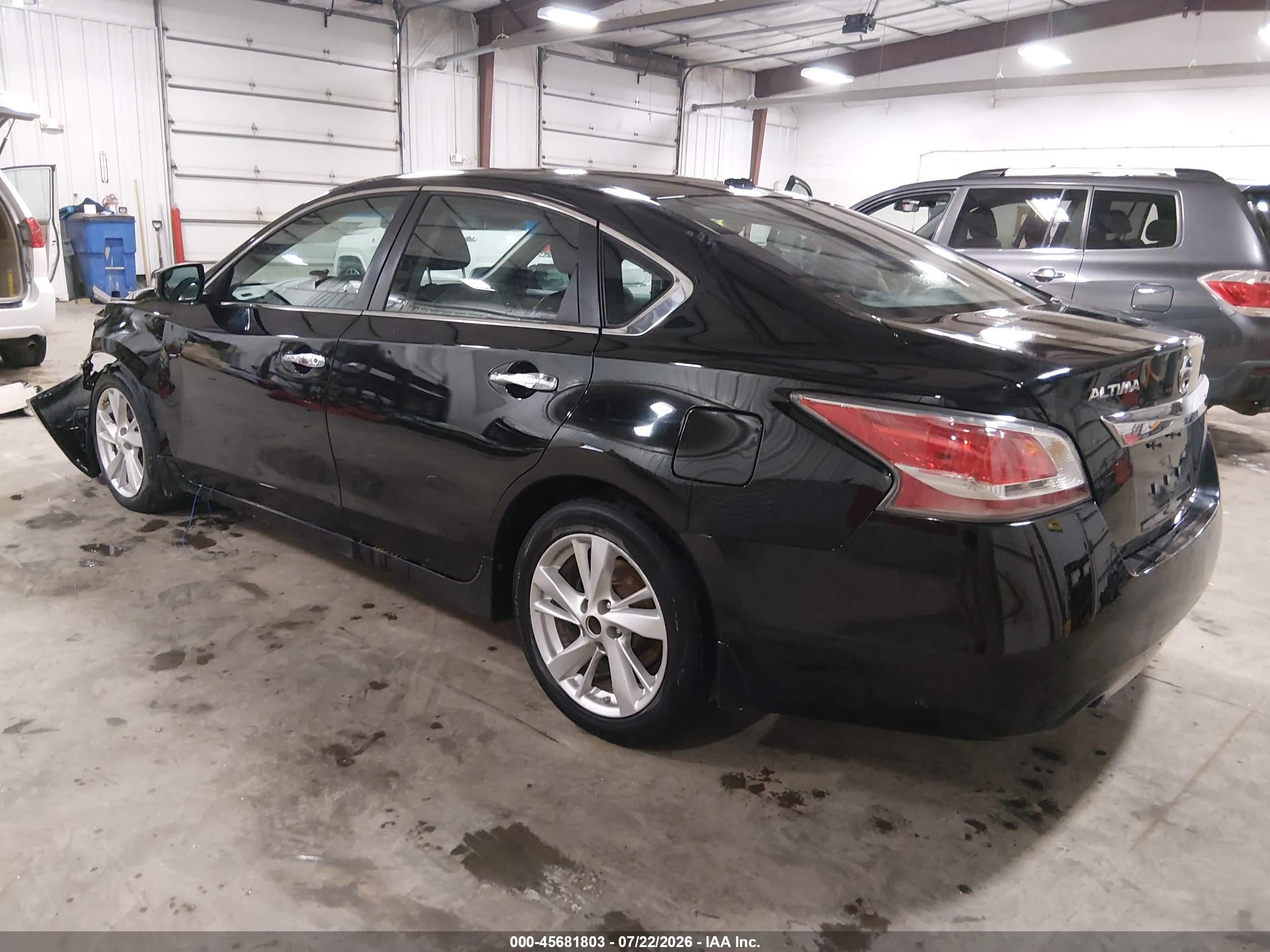 2015 Nissan Altima 2.5 Sl Black vin: 1N4AL3AP3FC101572