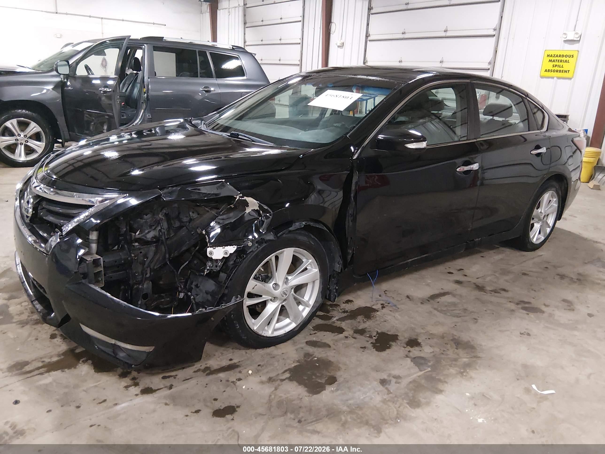 2015 Nissan Altima 2.5 Sl Black vin: 1N4AL3AP3FC101572