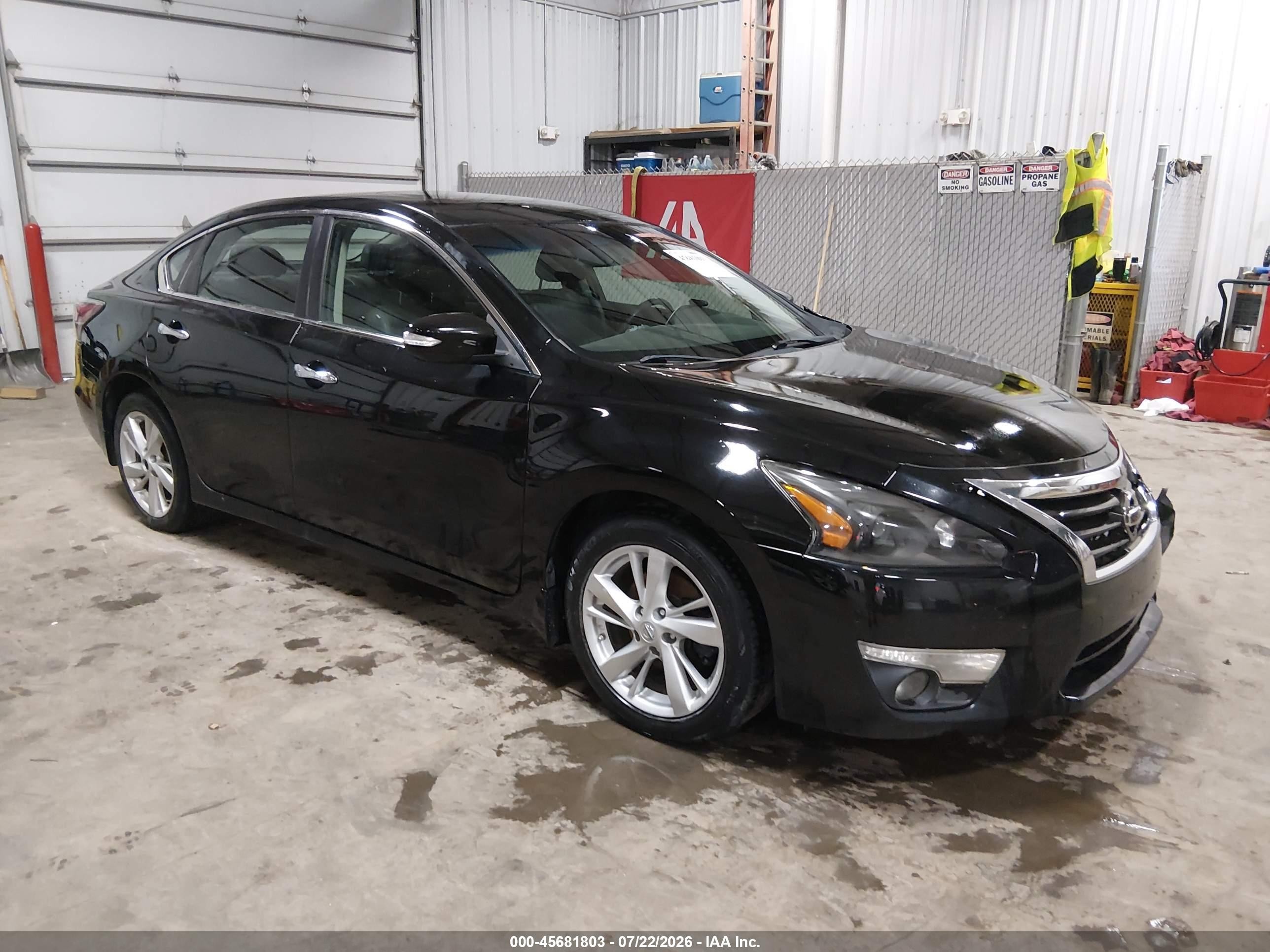 2015 Nissan Altima 2.5 Sl Черный vin: 1N4AL3AP3FC101572