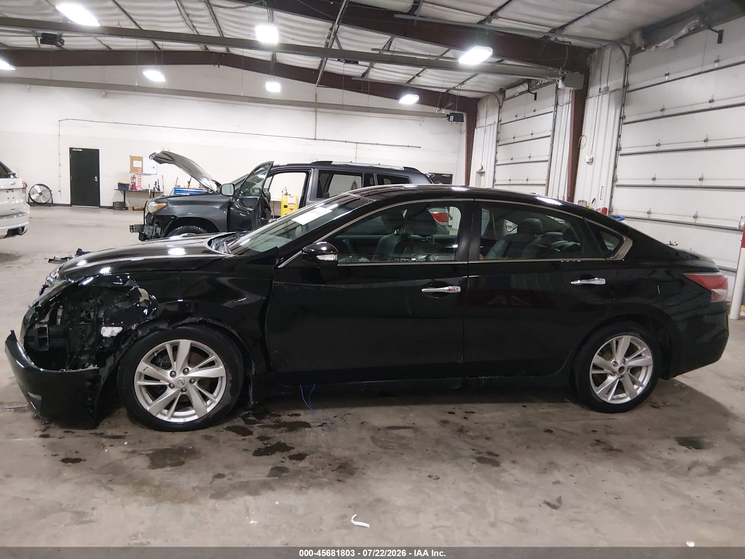 2015 Nissan Altima 2.5 Sl Black vin: 1N4AL3AP3FC101572