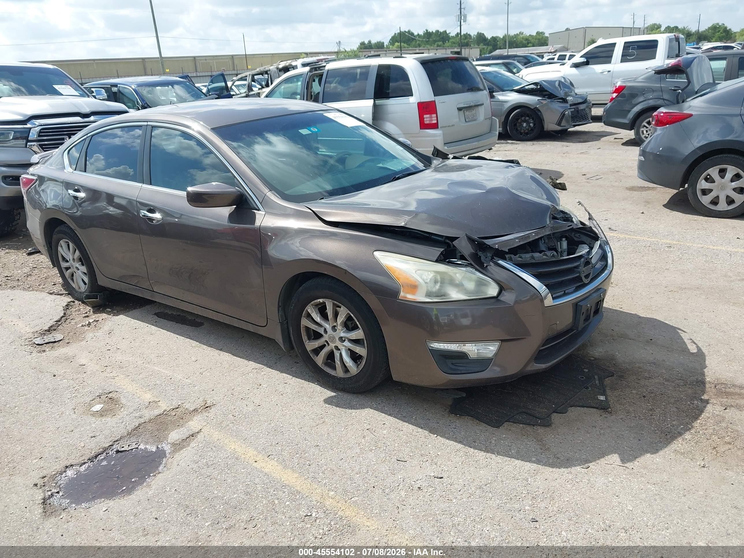 2015 Nissan Altima 2.5 S Tan vin: 1N4AL3AP3FC105217