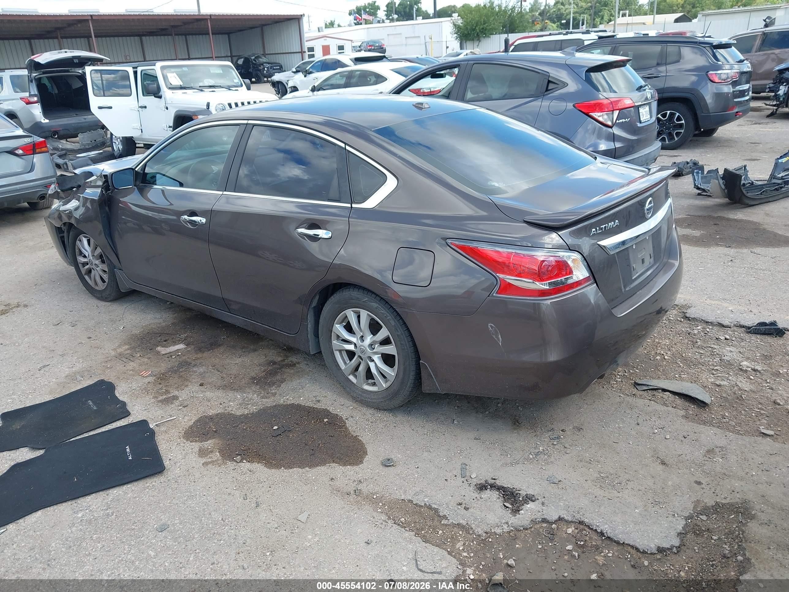 2015 Nissan Altima 2.5 S Tan vin: 1N4AL3AP3FC105217