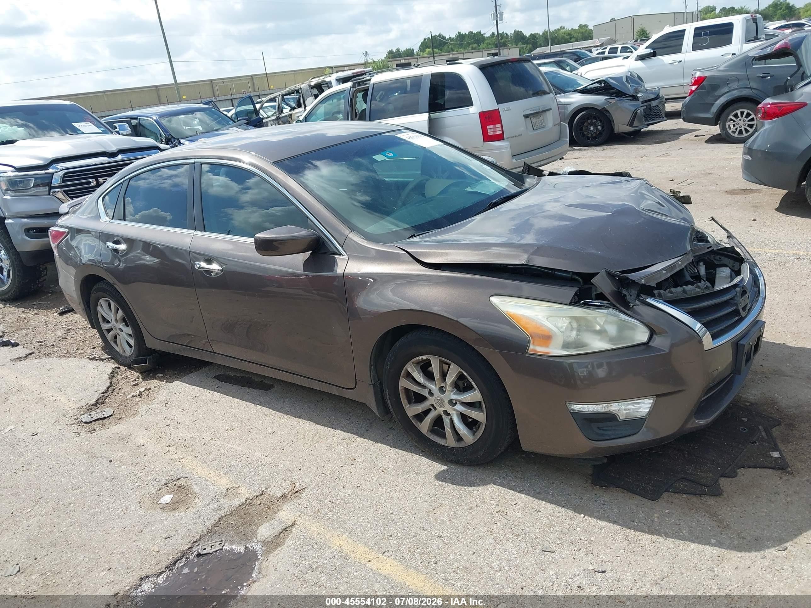 2015 Nissan Altima 2.5 S Tan vin: 1N4AL3AP3FC105217