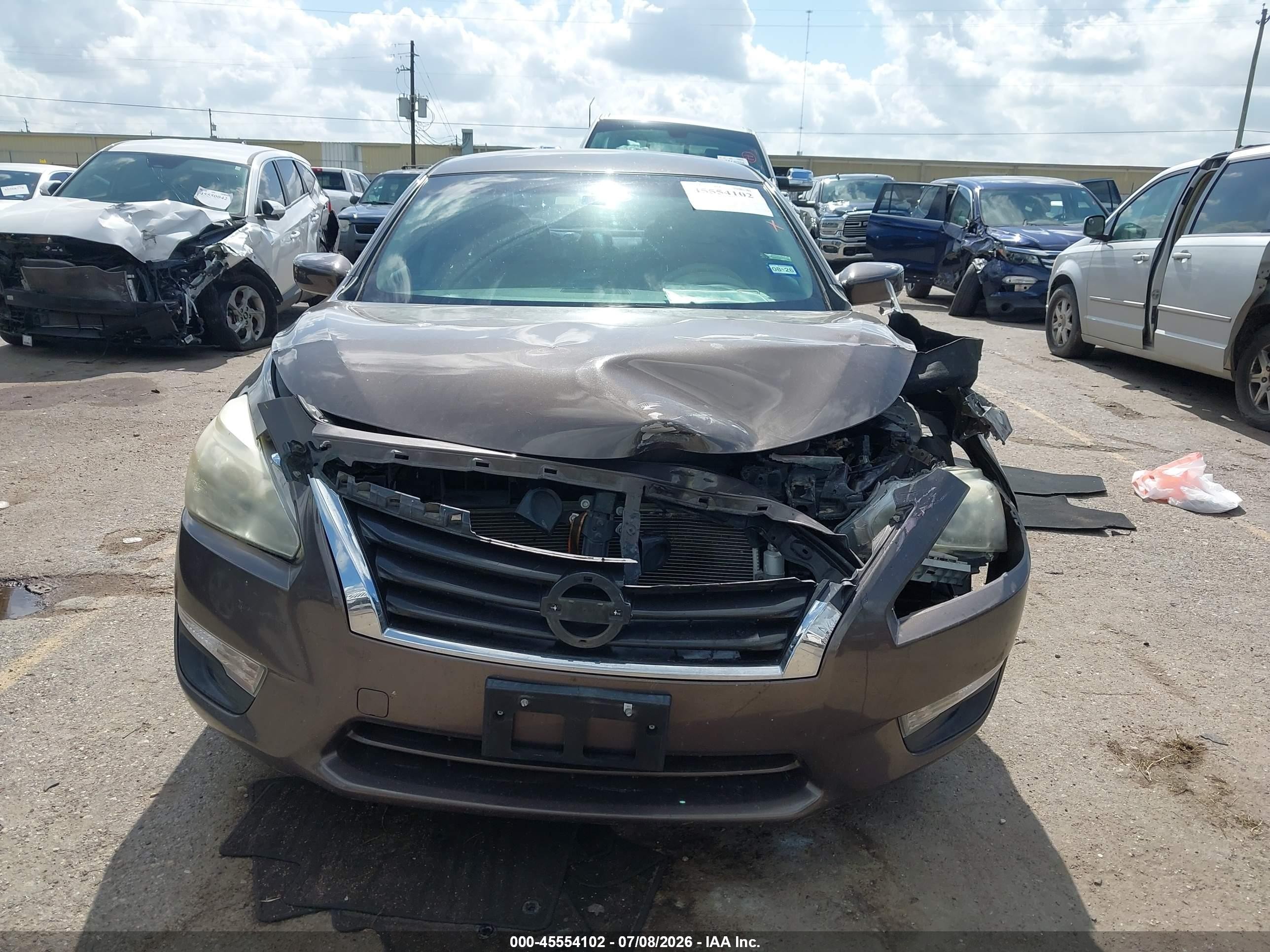 2015 Nissan Altima 2.5 S Tan vin: 1N4AL3AP3FC105217