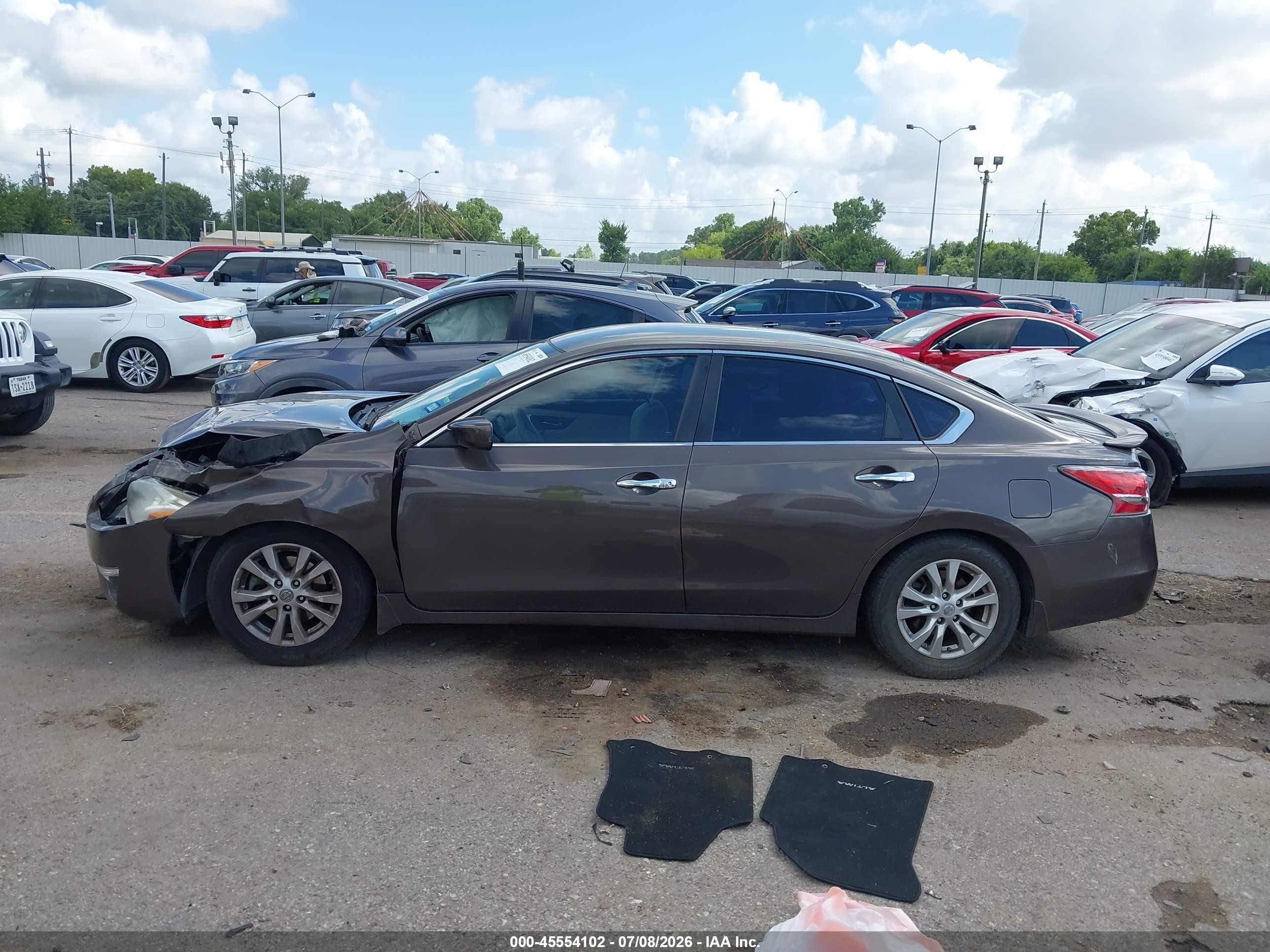 2015 Nissan Altima 2.5 S Tan vin: 1N4AL3AP3FC105217