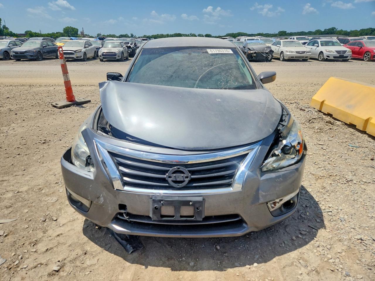 2015 Nissan Altima 2.5 Sv Gray vin: 1N4AL3AP3FC113818