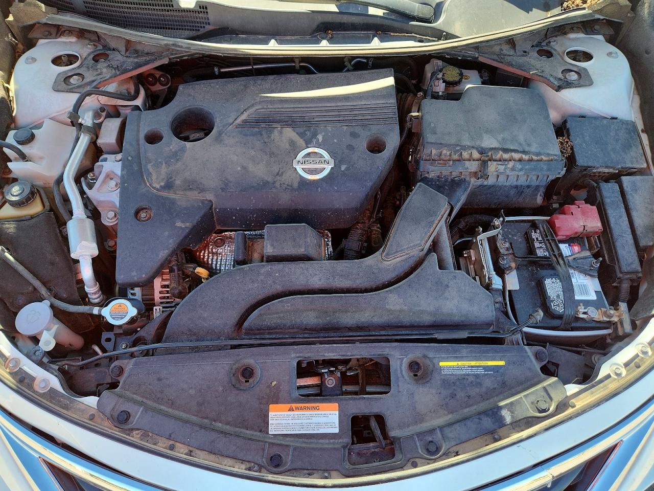 2015 Nissan Altima 2.5 Sv White vin: 1N4AL3AP3FC126231