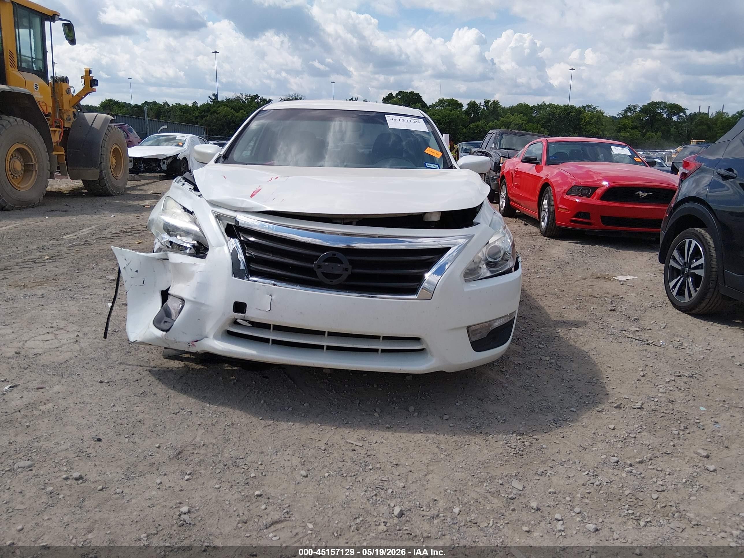 2015 Nissan Altima 2.5 S White vin: 1N4AL3AP3FC127119