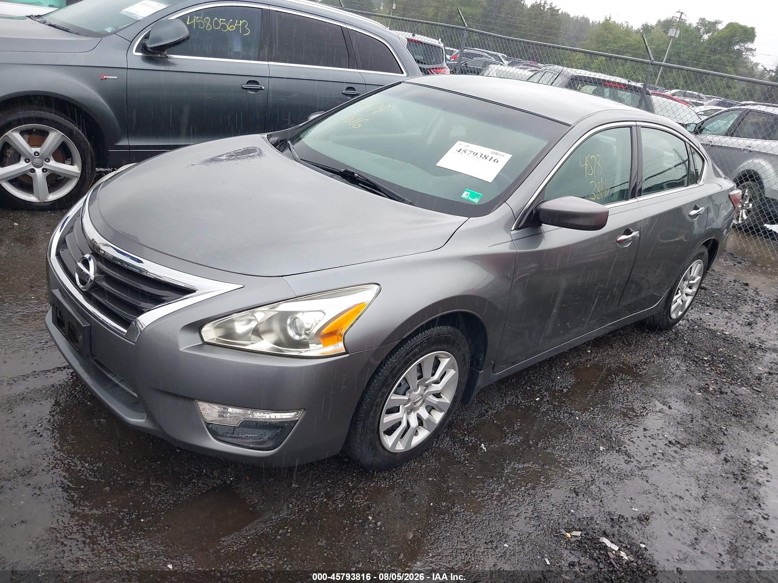 2015 Nissan Altima 2.5 S Gray vin: 1N4AL3AP3FC128674