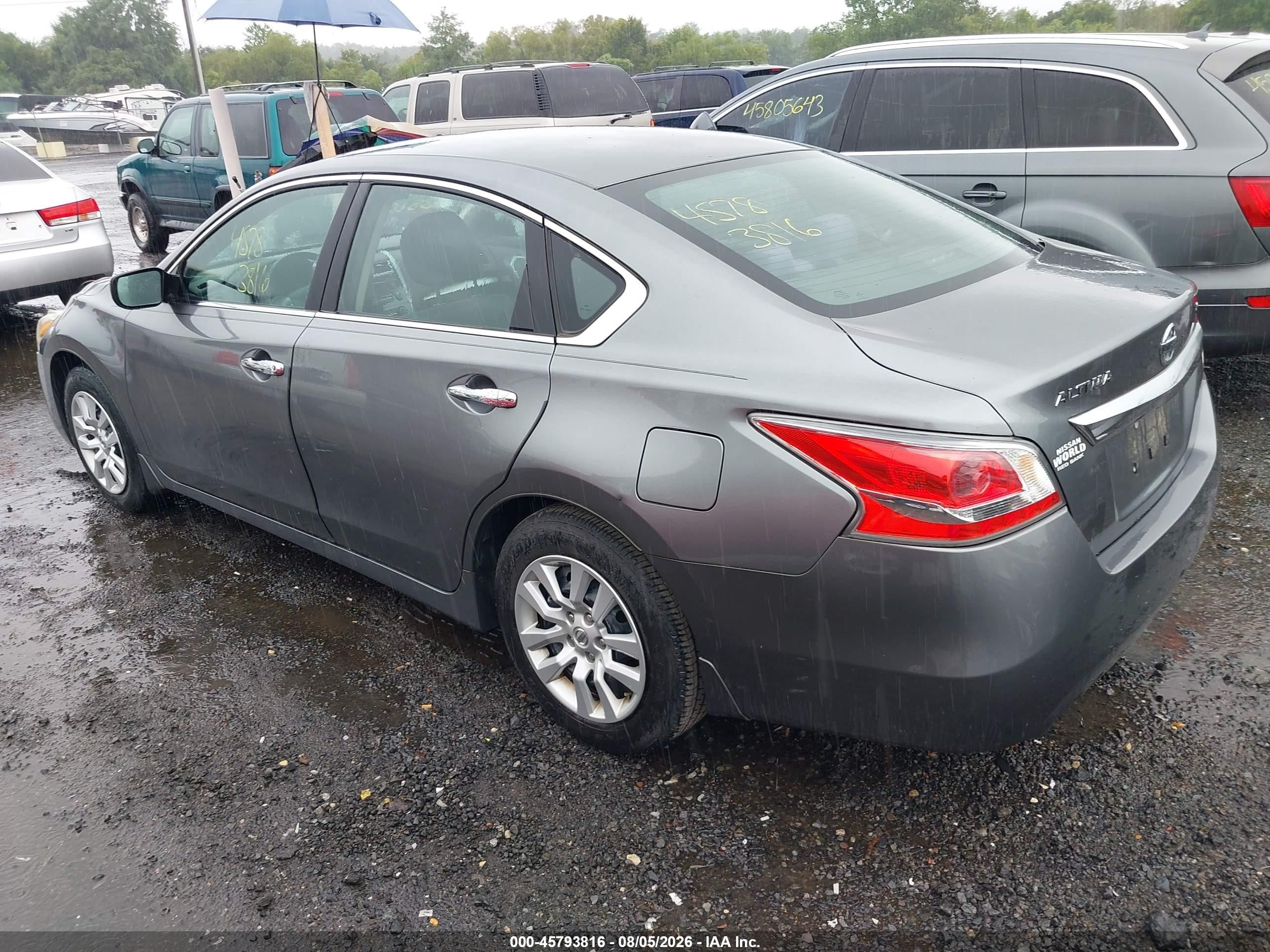 2015 Nissan Altima 2.5 S Gray vin: 1N4AL3AP3FC128674