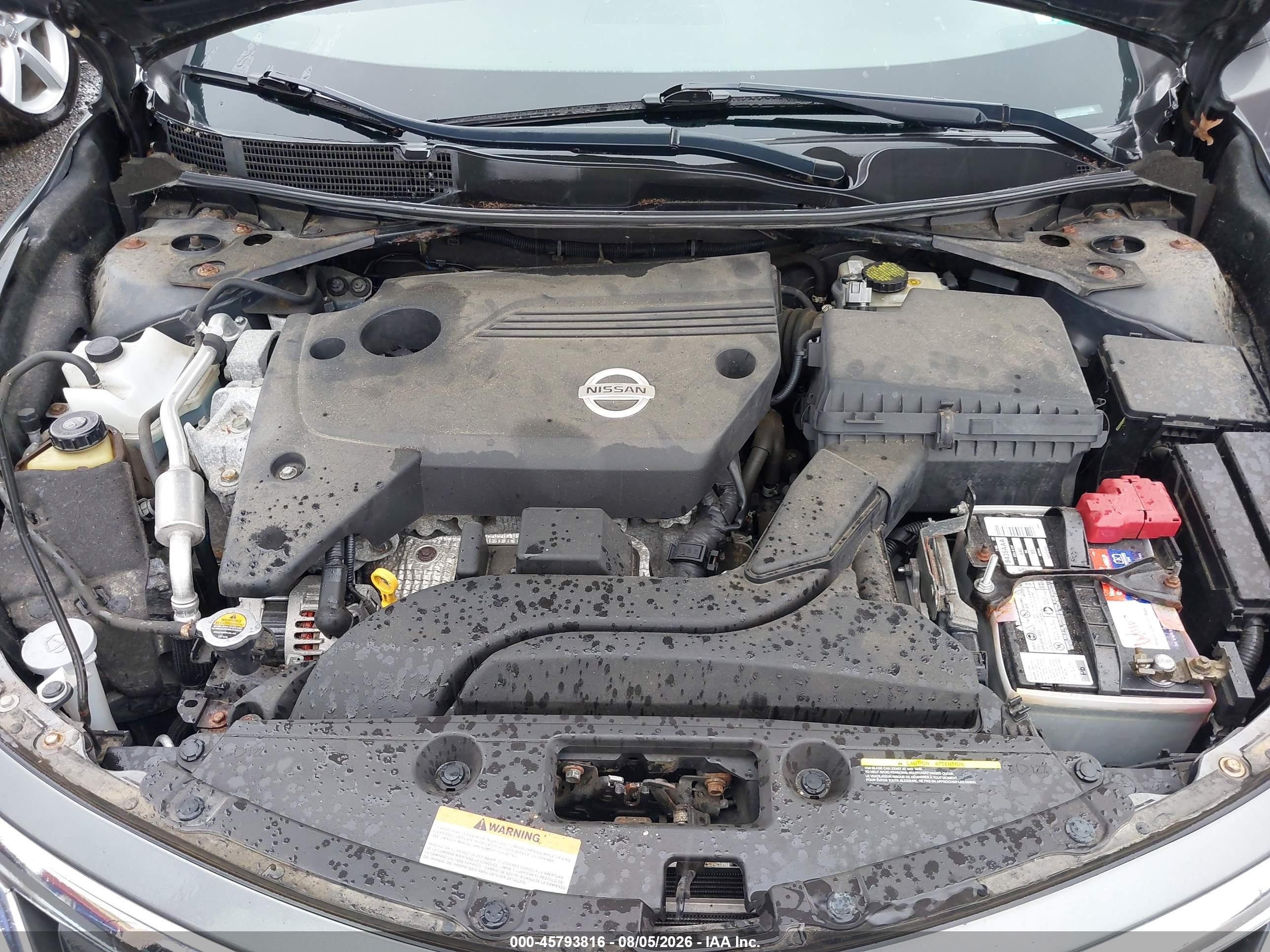 2015 Nissan Altima 2.5 S Gray vin: 1N4AL3AP3FC128674