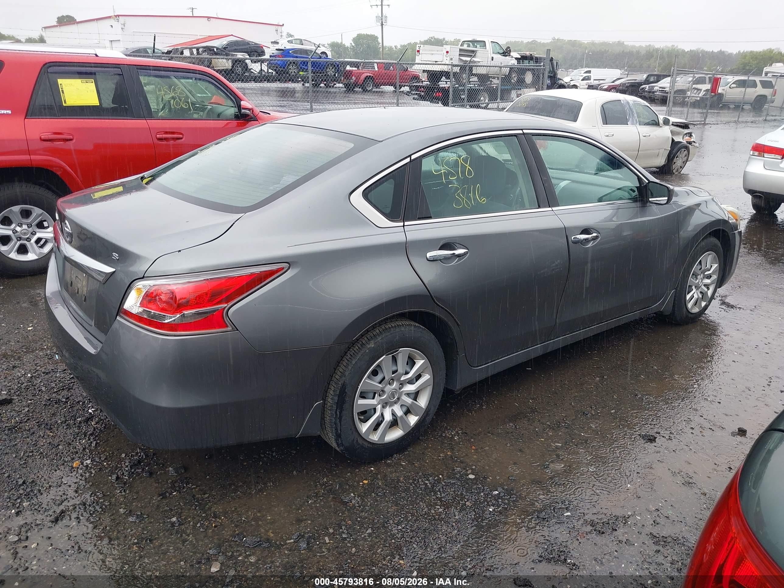 2015 Nissan Altima 2.5 S Gray vin: 1N4AL3AP3FC128674