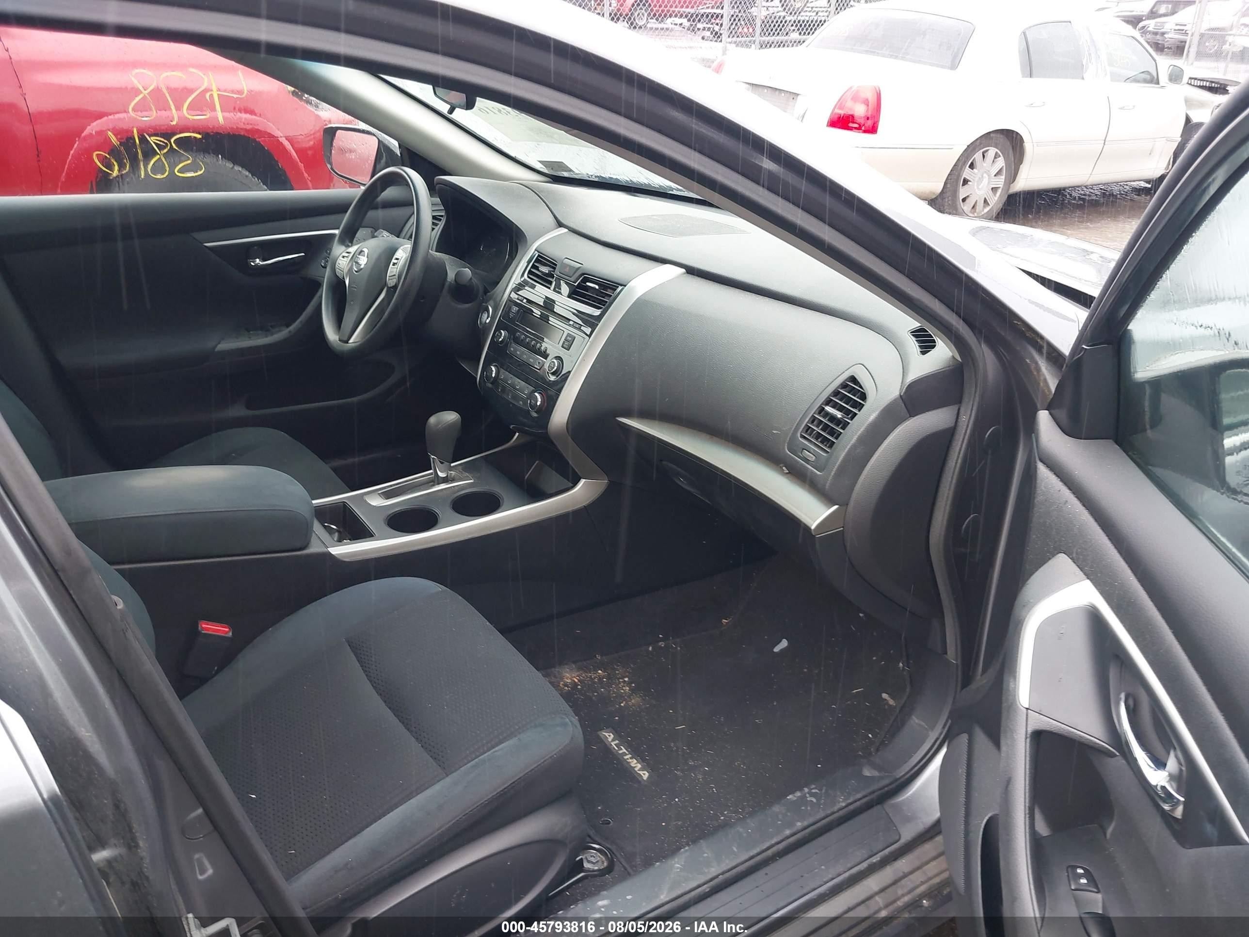 2015 Nissan Altima 2.5 S Gray vin: 1N4AL3AP3FC128674