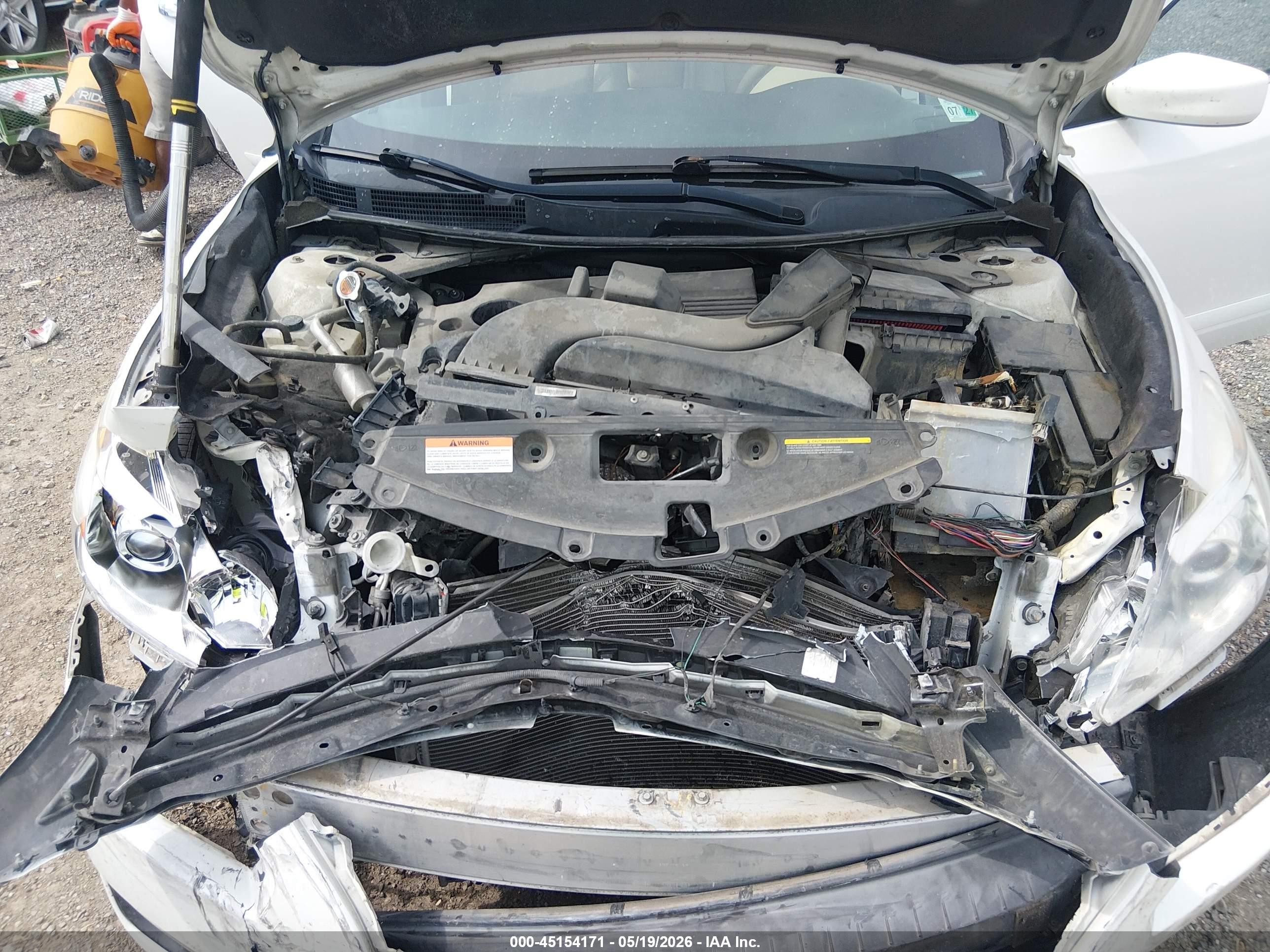 2015 Nissan Altima 2.5 S White vin: 1N4AL3AP3FC135978