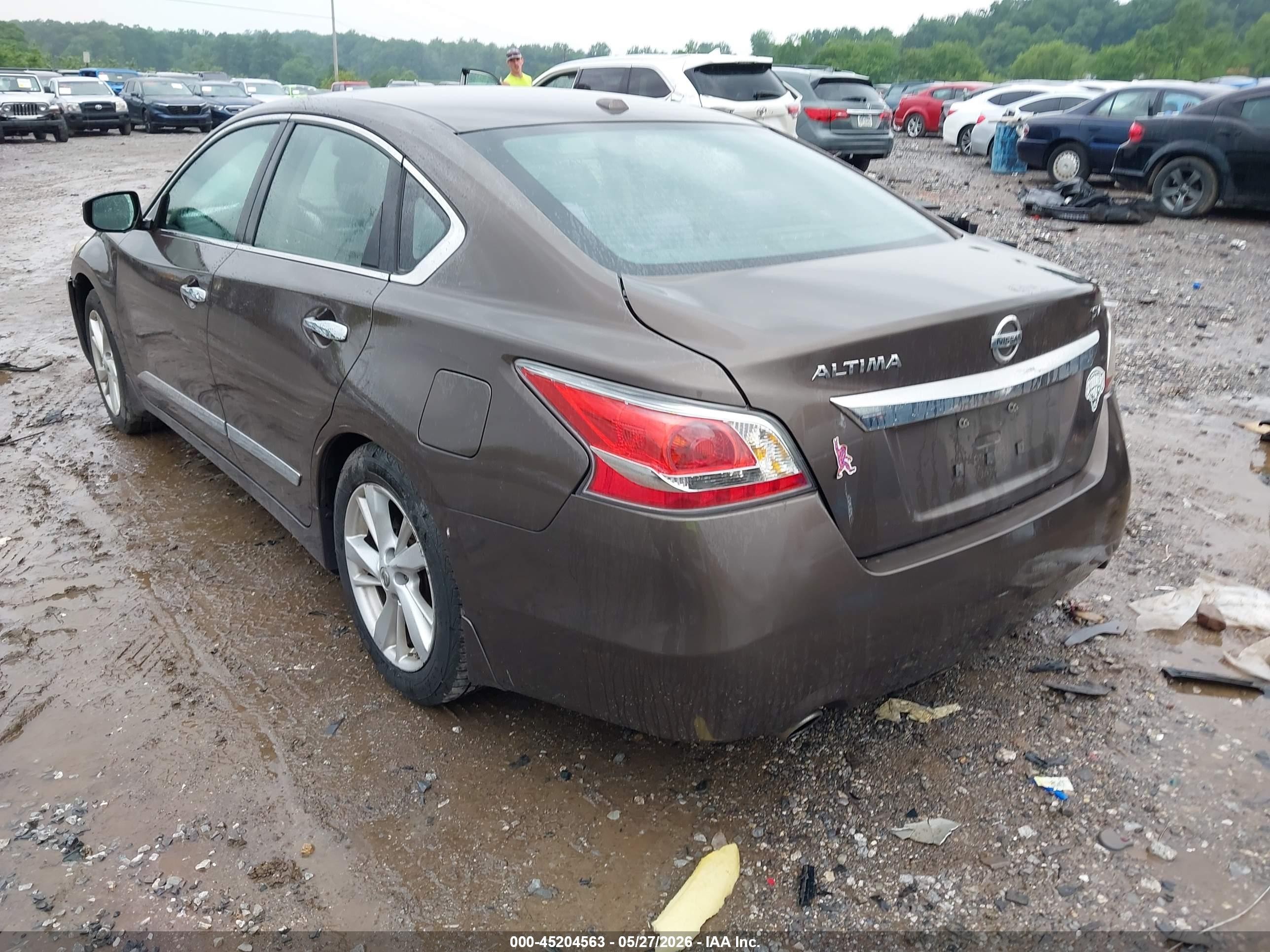 2015 Nissan Altima 2.5 Sv Коричневый vin: 1N4AL3AP3FC138749