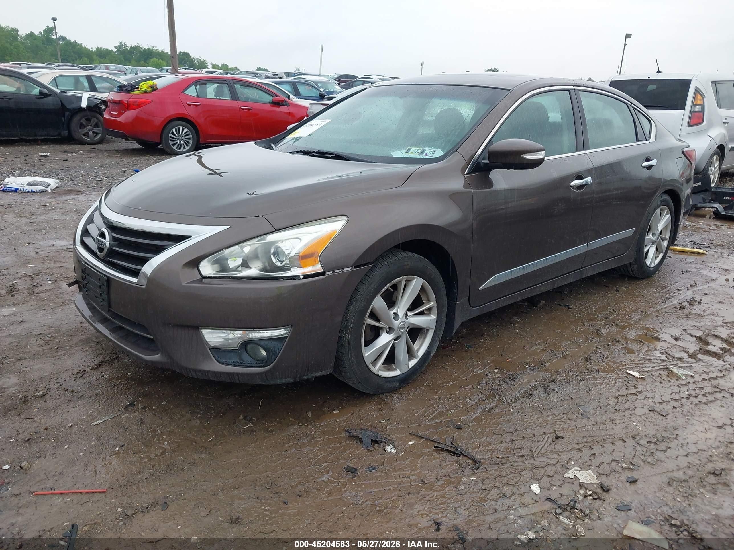 2015 Nissan Altima 2.5 Sv Коричневый vin: 1N4AL3AP3FC138749