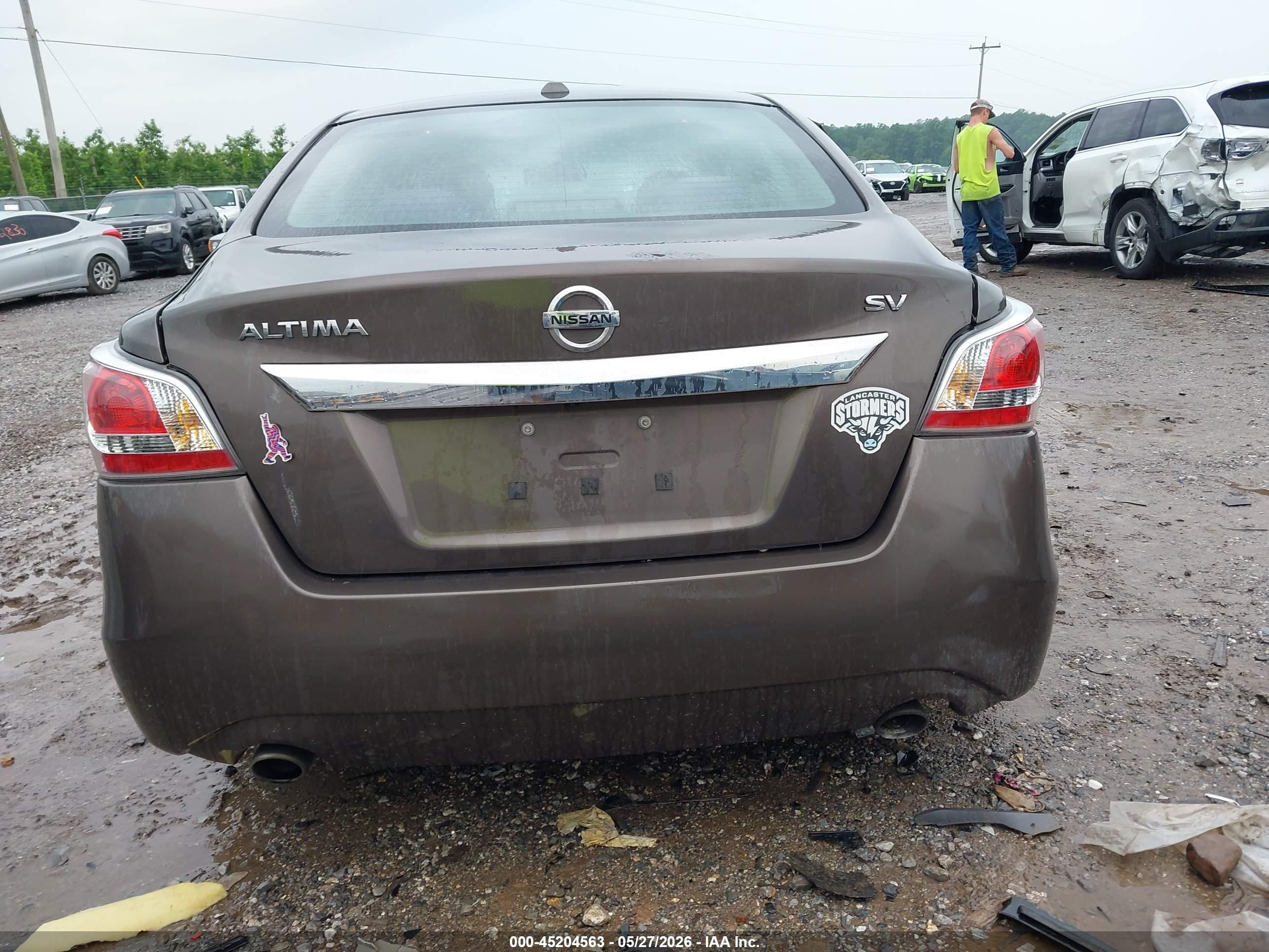 2015 Nissan Altima 2.5 Sv Коричневый vin: 1N4AL3AP3FC138749