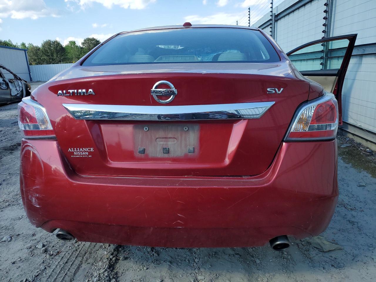 2015 Nissan Altima 2.5 Sv Red vin: 1N4AL3AP3FC139769