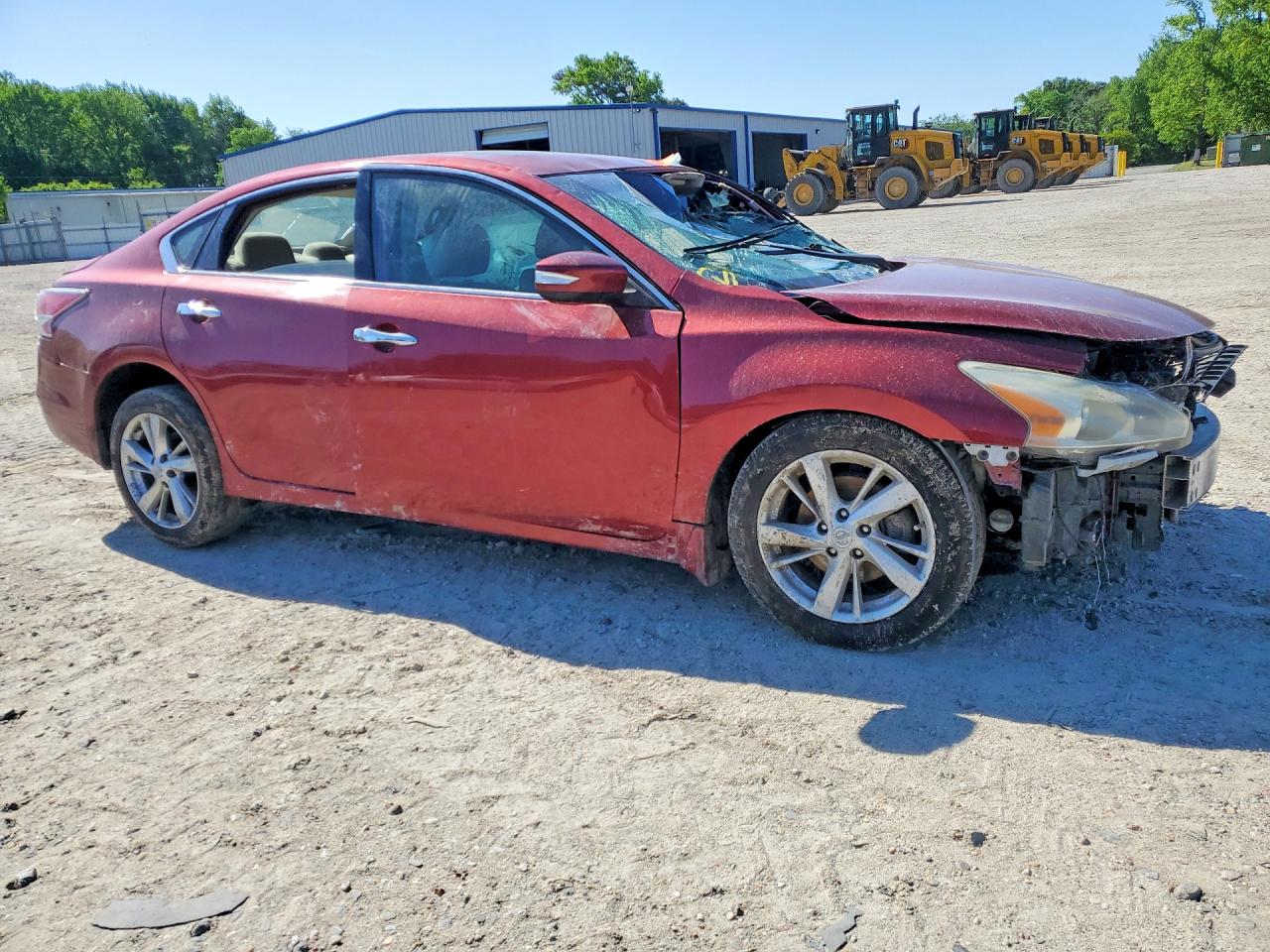 2015 Nissan Altima 2.5 Sv Red vin: 1N4AL3AP3FC139769