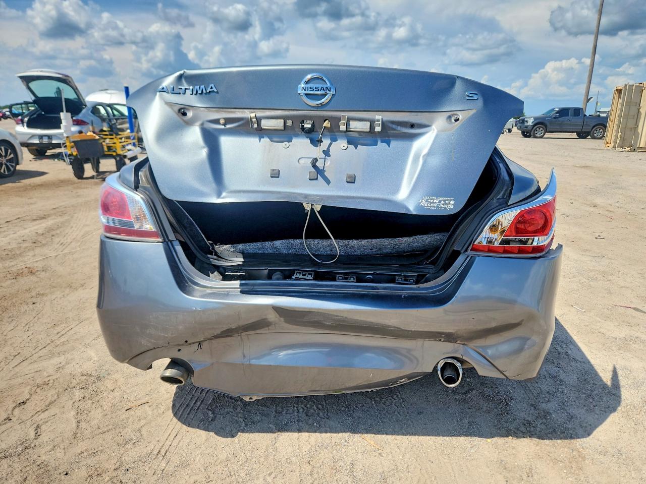 2015 Nissan Altima 2.5 S Gray vin: 1N4AL3AP3FC142431
