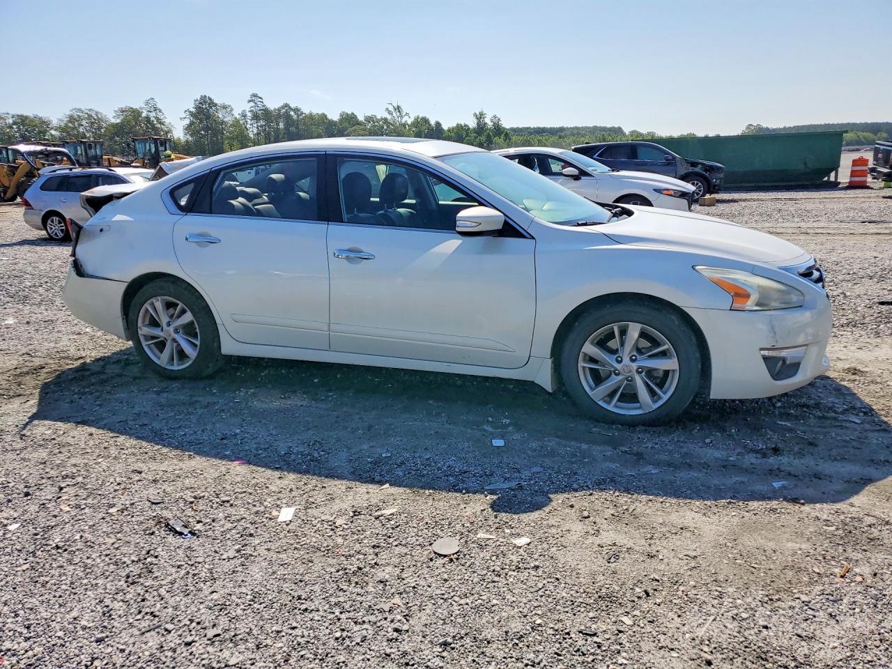 2015 Nissan Altima 2.5 Sl Белый vin: 1N4AL3AP3FC157415