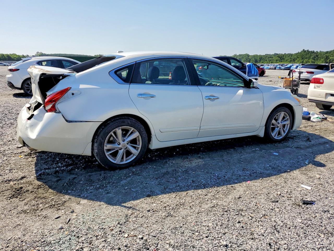 2015 Nissan Altima 2.5 Sl Белый vin: 1N4AL3AP3FC157415