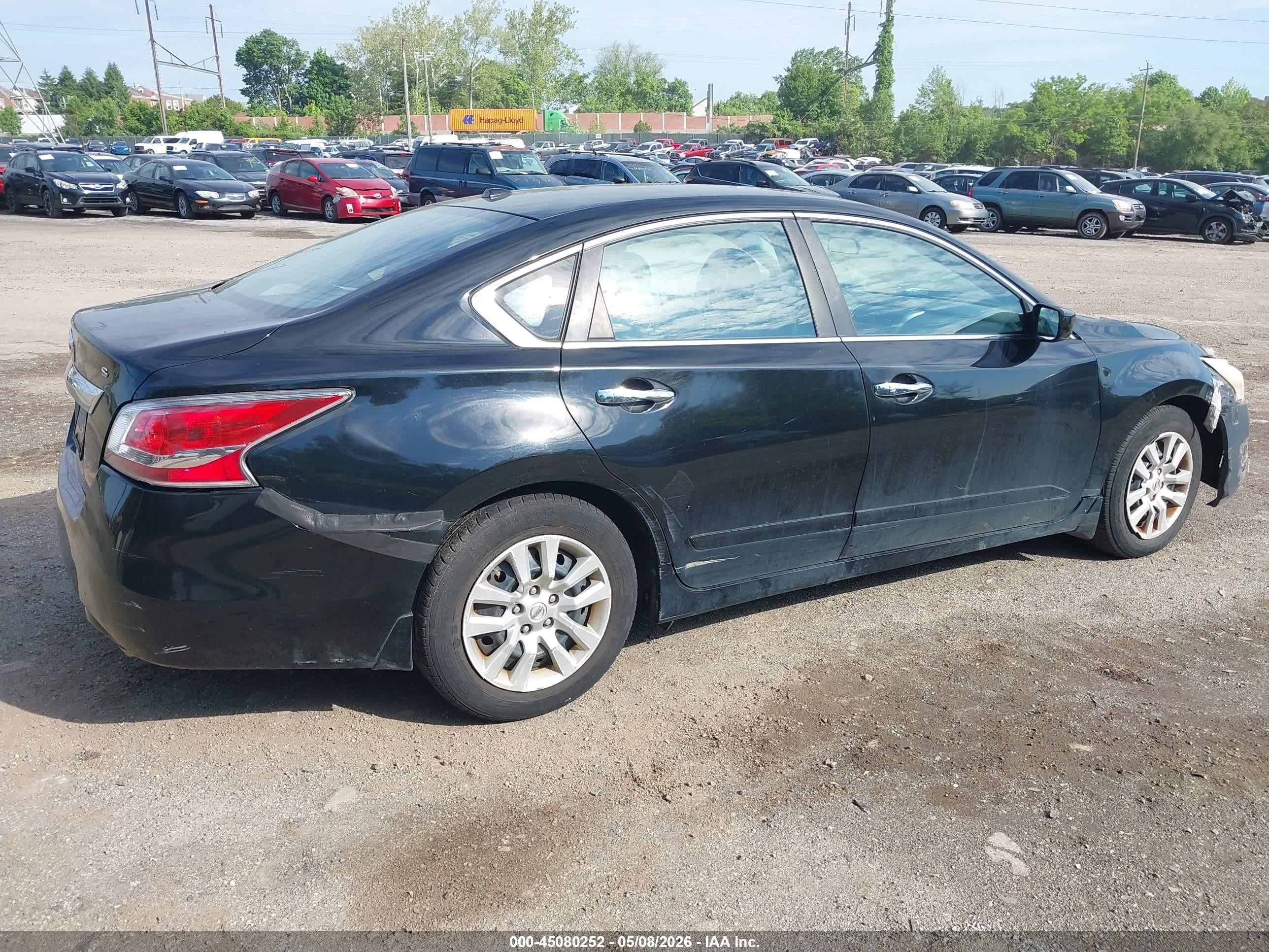 2015 Nissan Altima 2.5 S Черный vin: 1N4AL3AP3FC162324