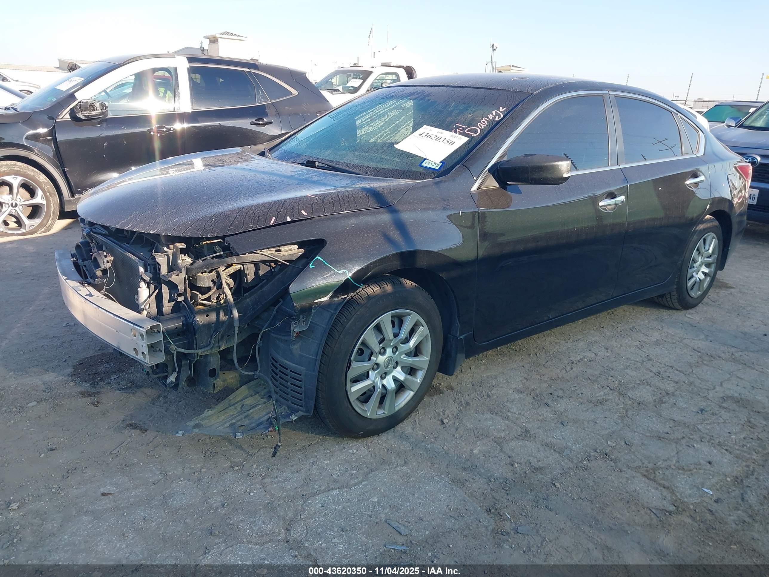 2015 Nissan Altima 2.5 S Black vin: 1N4AL3AP3FC164025