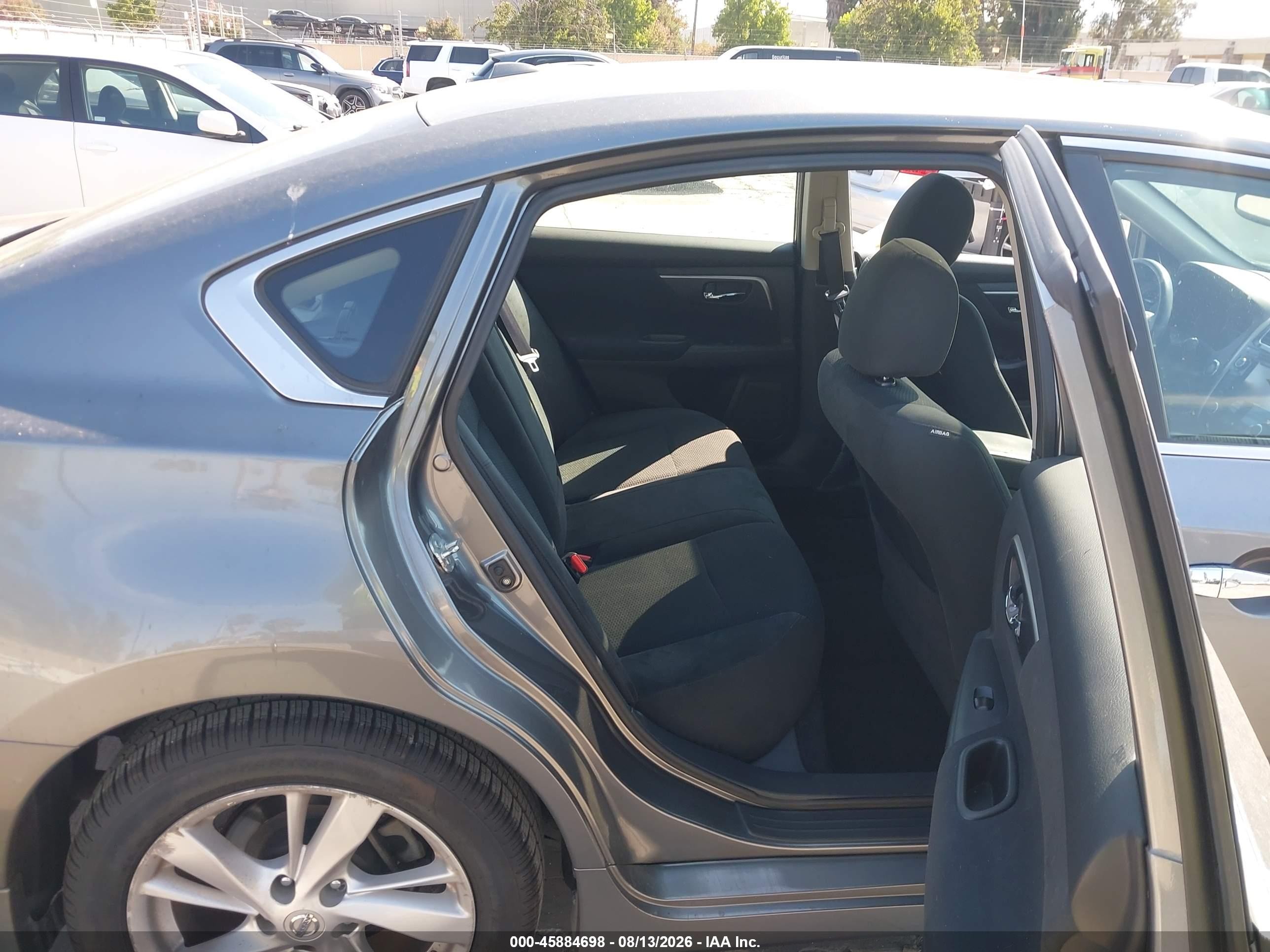 2015 Nissan Altima 2.5 Sv Gray vin: 1N4AL3AP3FC171718