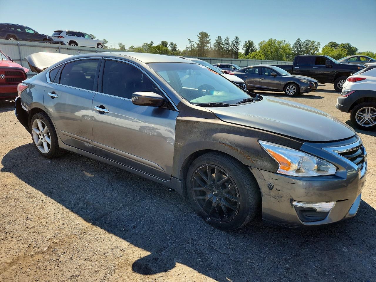 2015 Nissan Altima 2.5 S Gray vin: 1N4AL3AP3FC193489