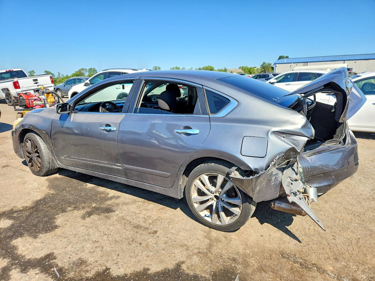 2015 Nissan Altima 2.5 S Gray vin: 1N4AL3AP3FC193489