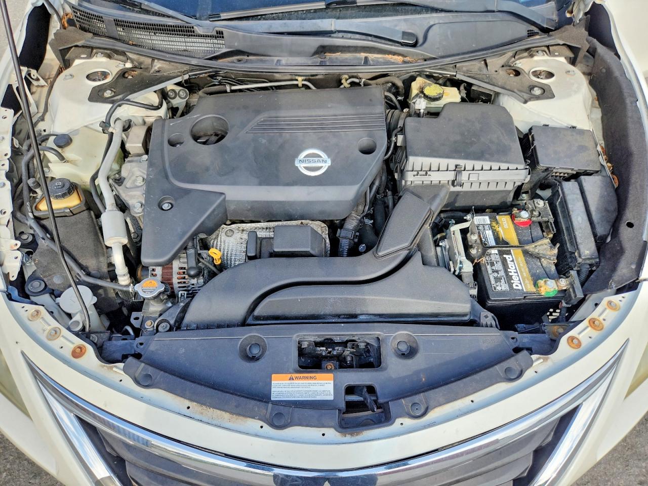 2015 Nissan Altima 2.5 S White vin: 1N4AL3AP3FC196280