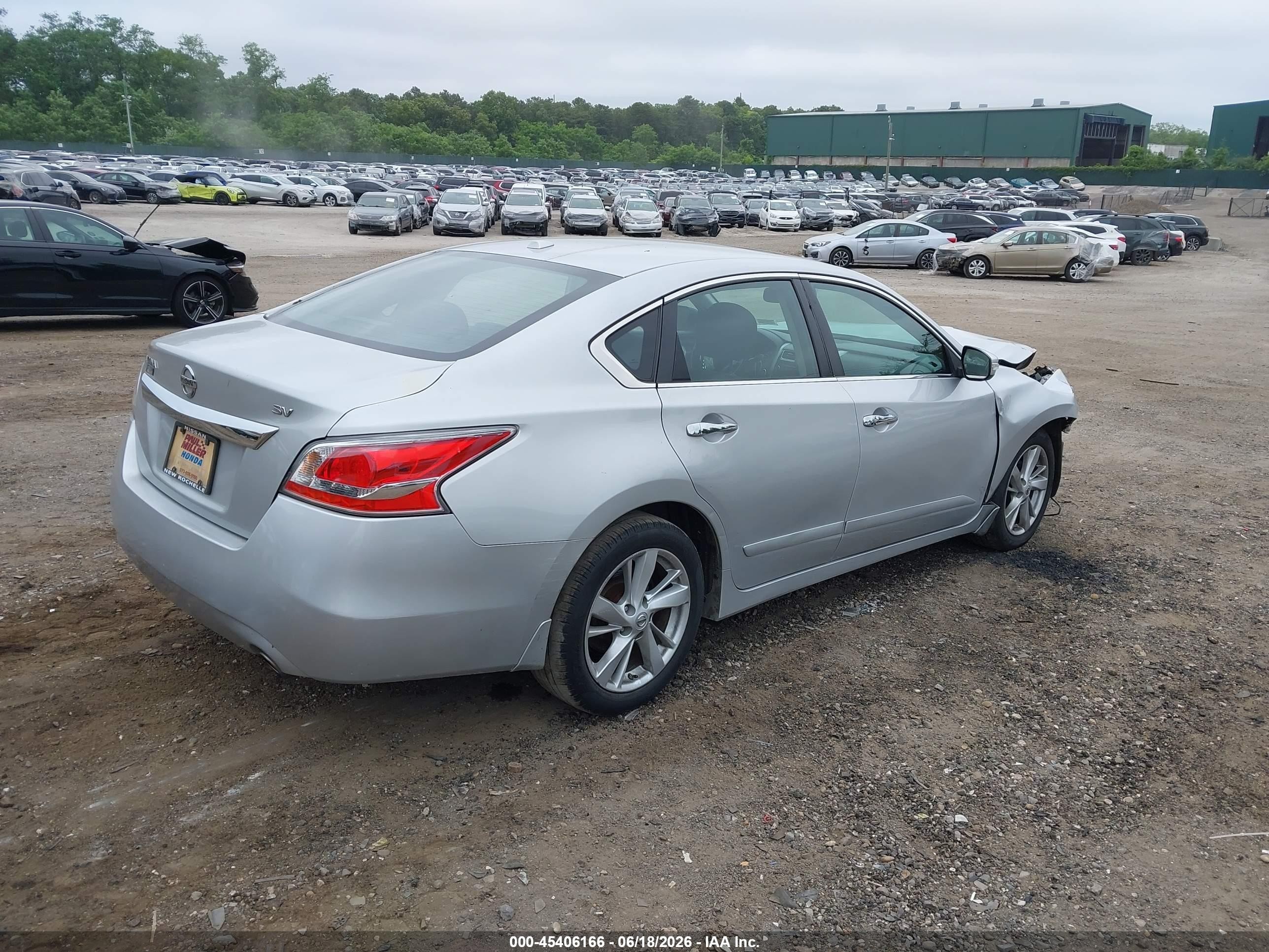 2015 Nissan Altima 2.5 Sv Gray vin: 1N4AL3AP3FC197199