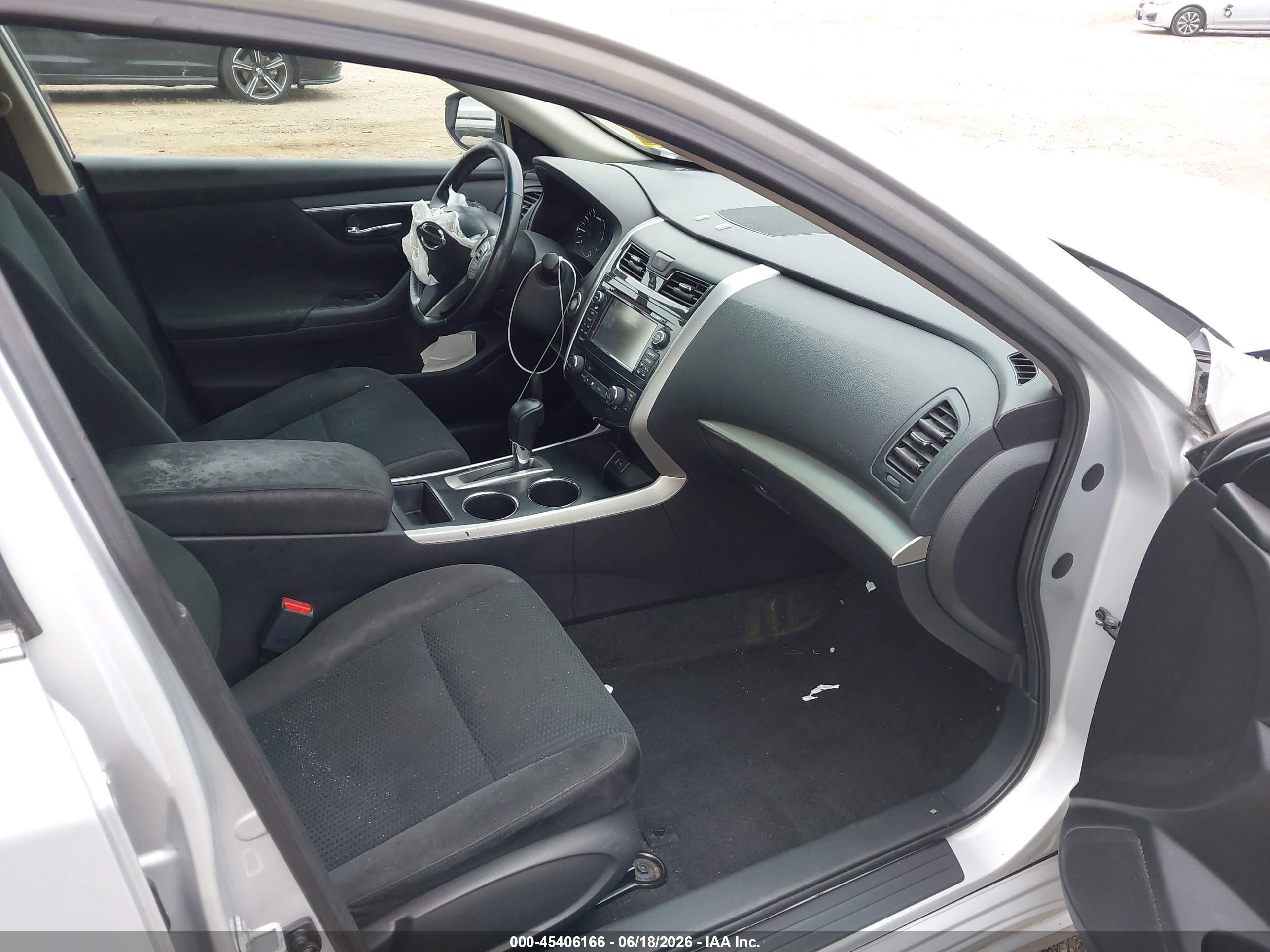 2015 Nissan Altima 2.5 Sv Gray vin: 1N4AL3AP3FC197199