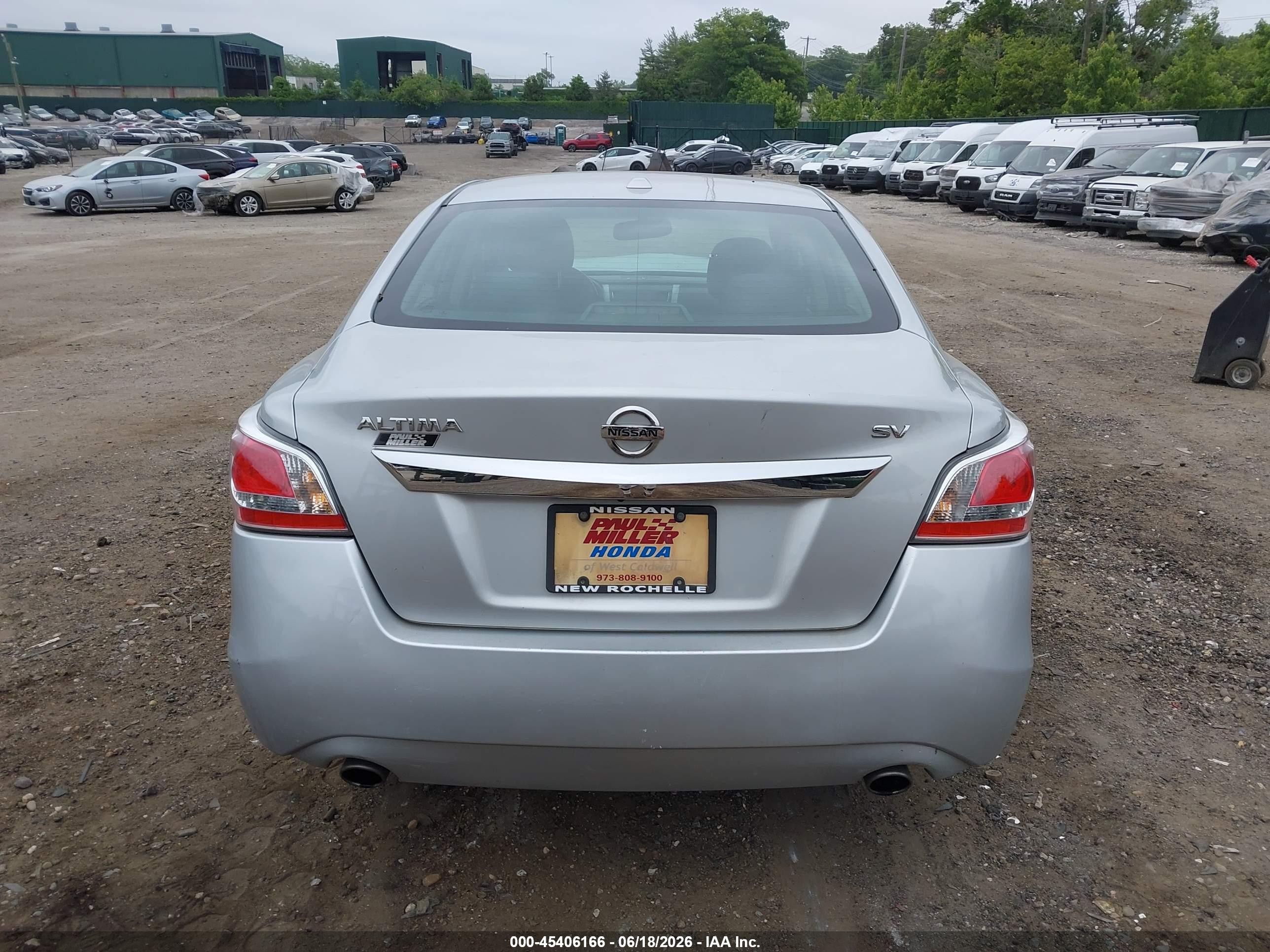 2015 Nissan Altima 2.5 Sv Gray vin: 1N4AL3AP3FC197199