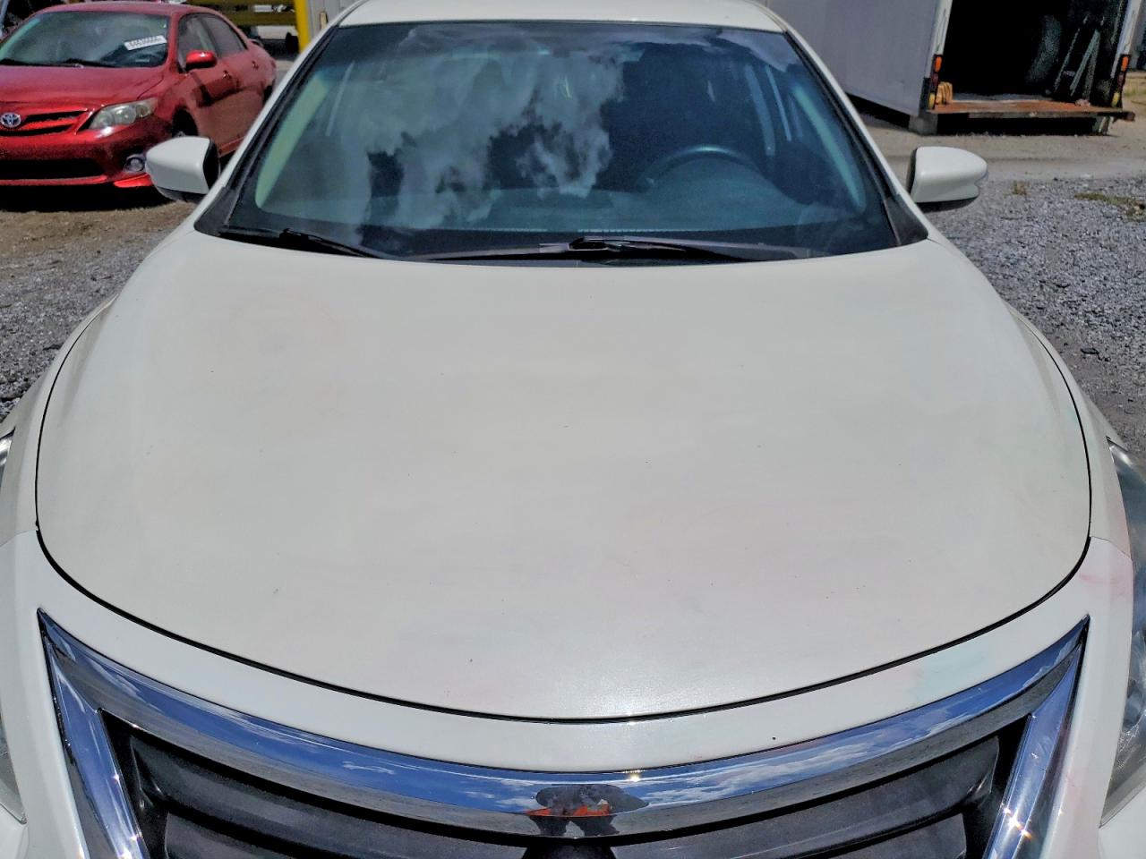 2015 Nissan Altima 2.5 Sv White vin: 1N4AL3AP3FC201073