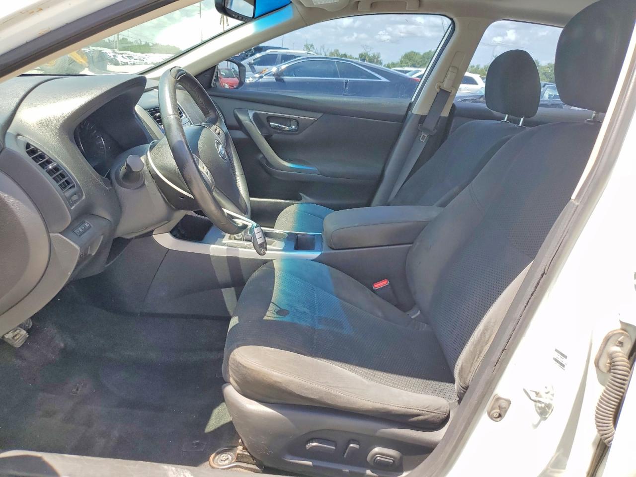 2015 Nissan Altima 2.5 Sv White vin: 1N4AL3AP3FC201073