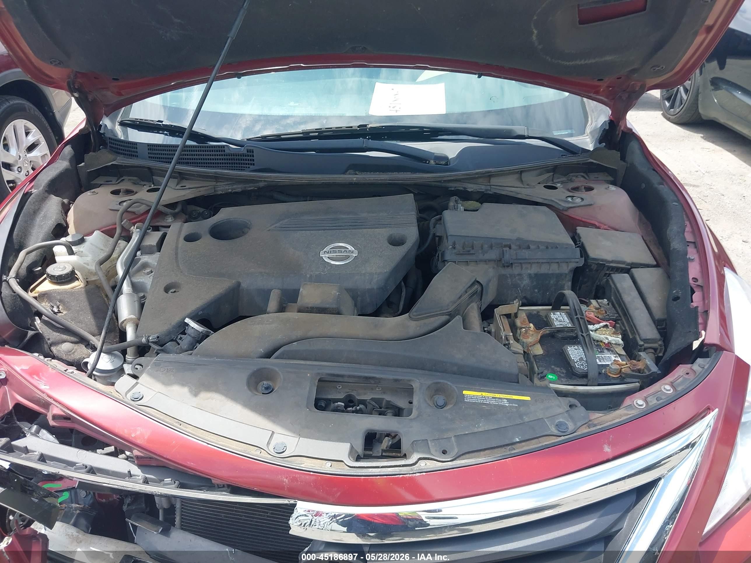 2015 Nissan Altima 2.5 S Red vin: 1N4AL3AP3FC201509