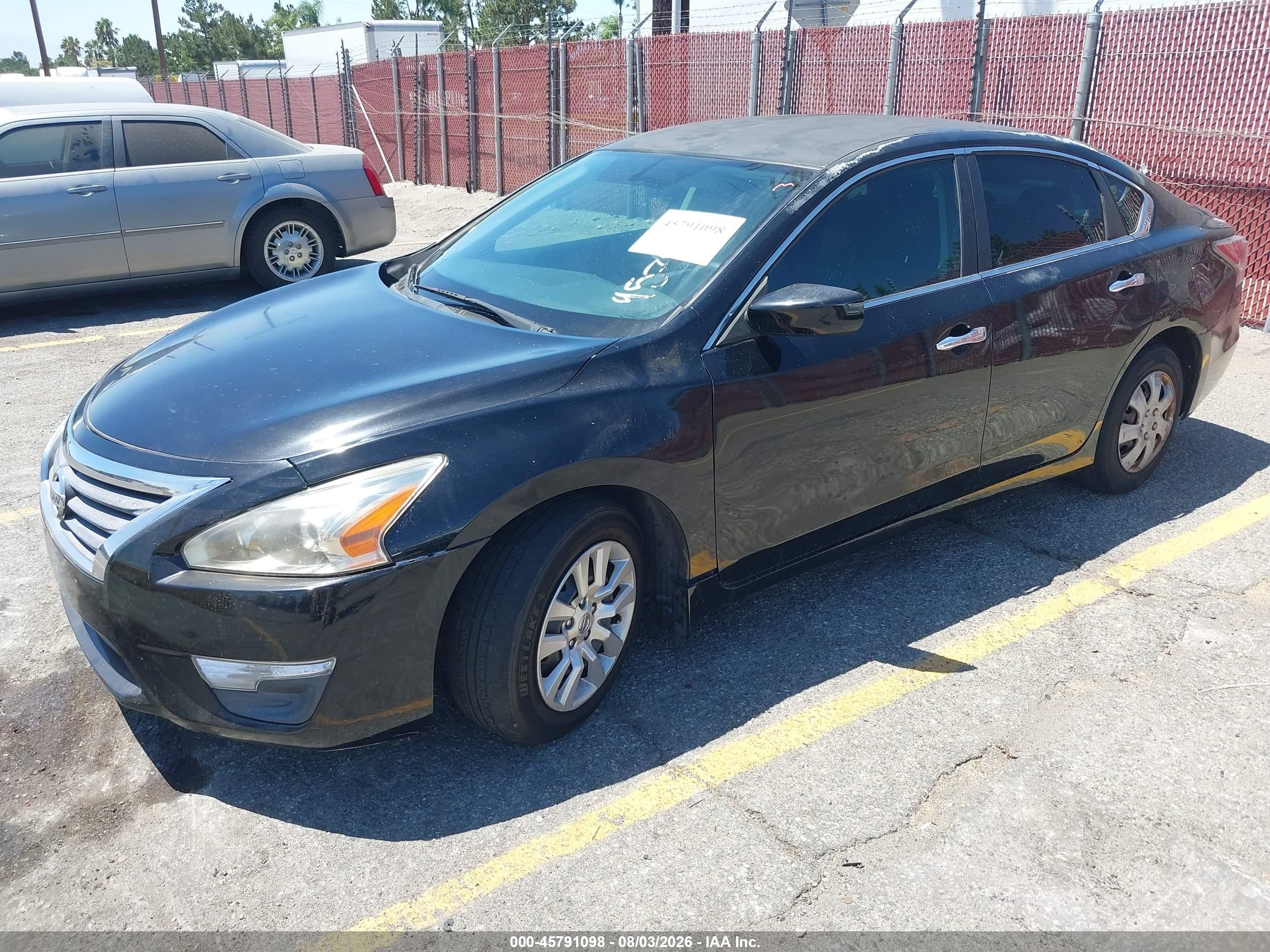 2015 Nissan Altima 2.5 S Black vin: 1N4AL3AP3FC204507