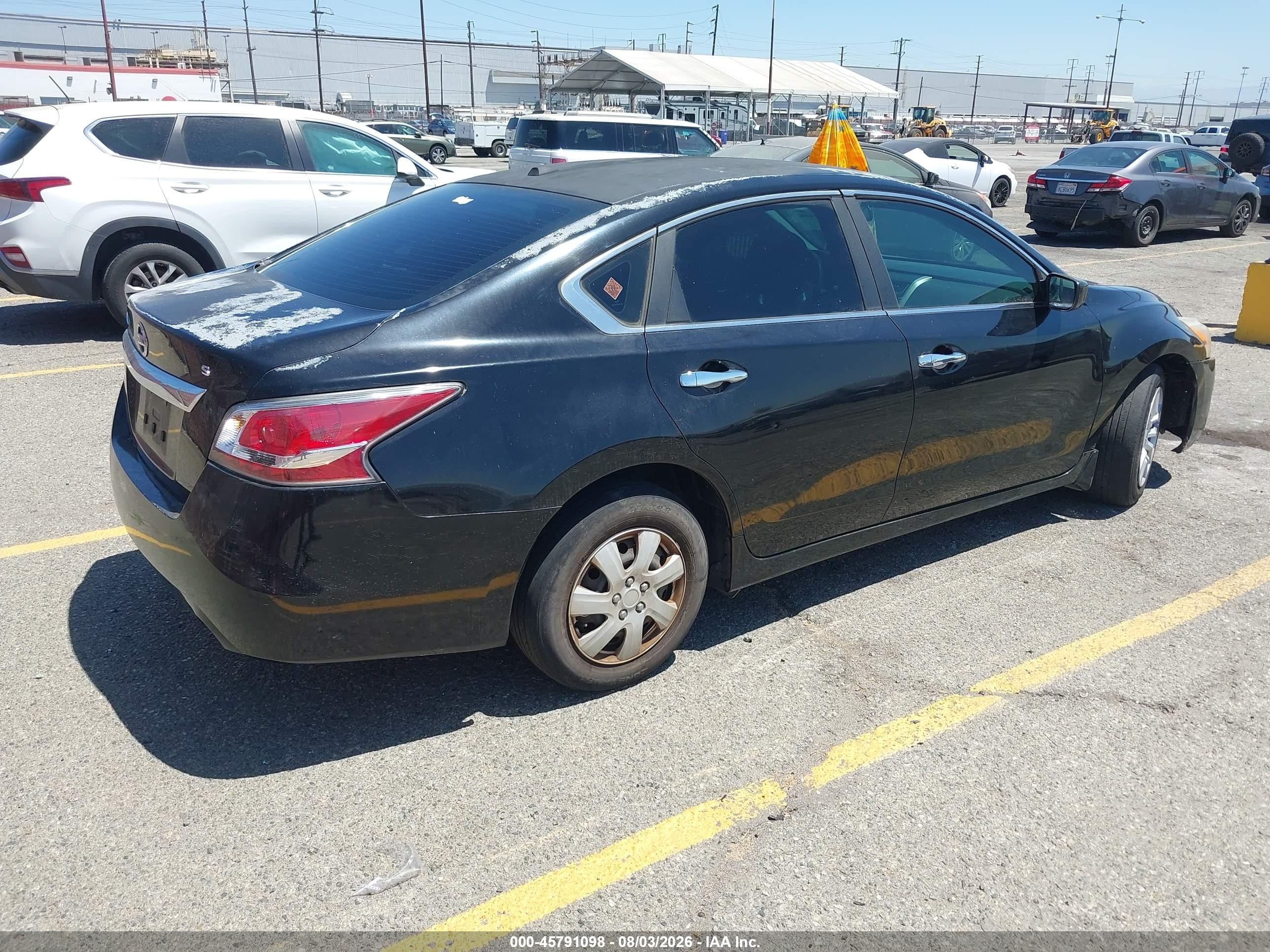 2015 Nissan Altima 2.5 S Black vin: 1N4AL3AP3FC204507
