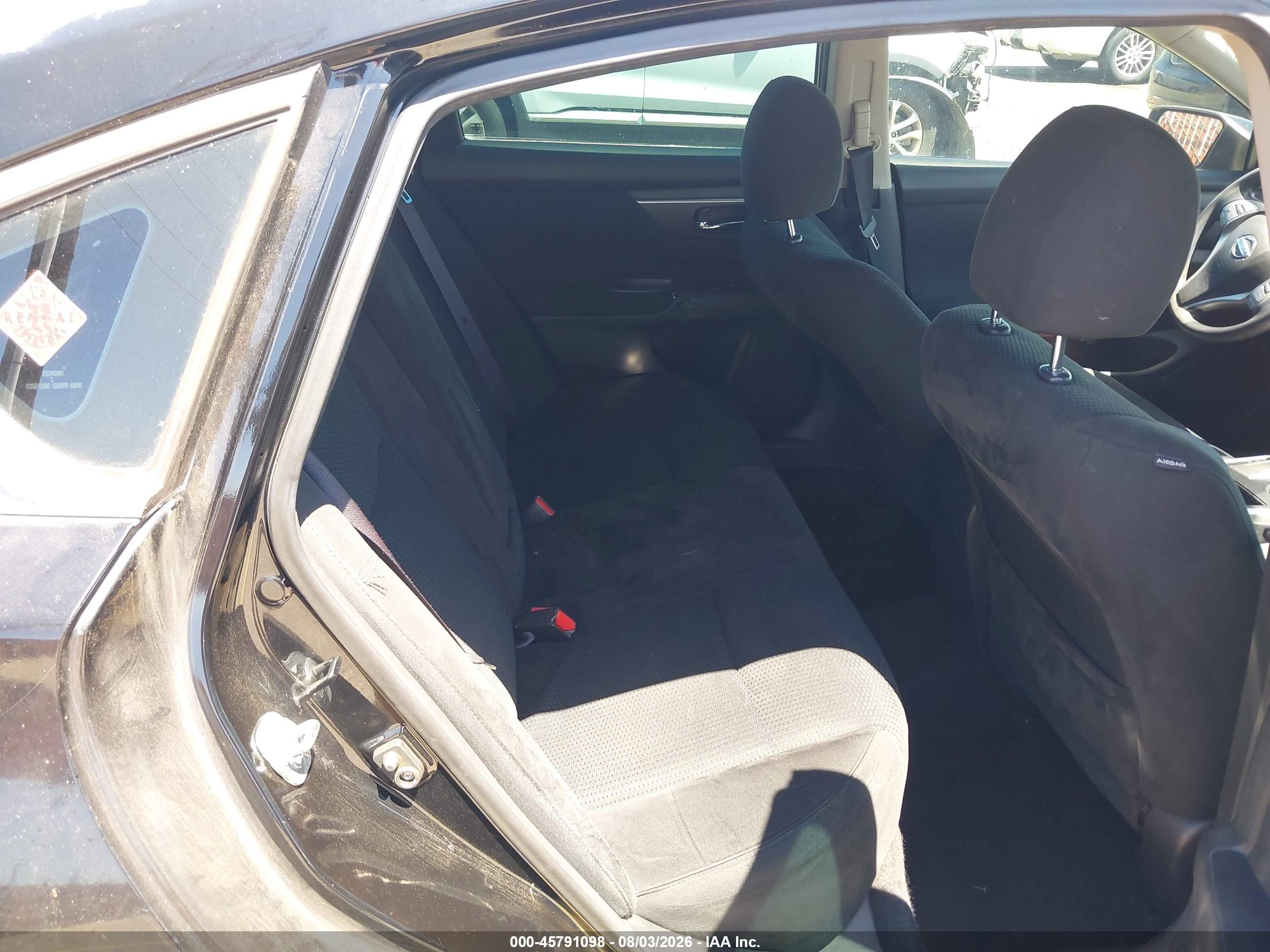 2015 Nissan Altima 2.5 S Black vin: 1N4AL3AP3FC204507