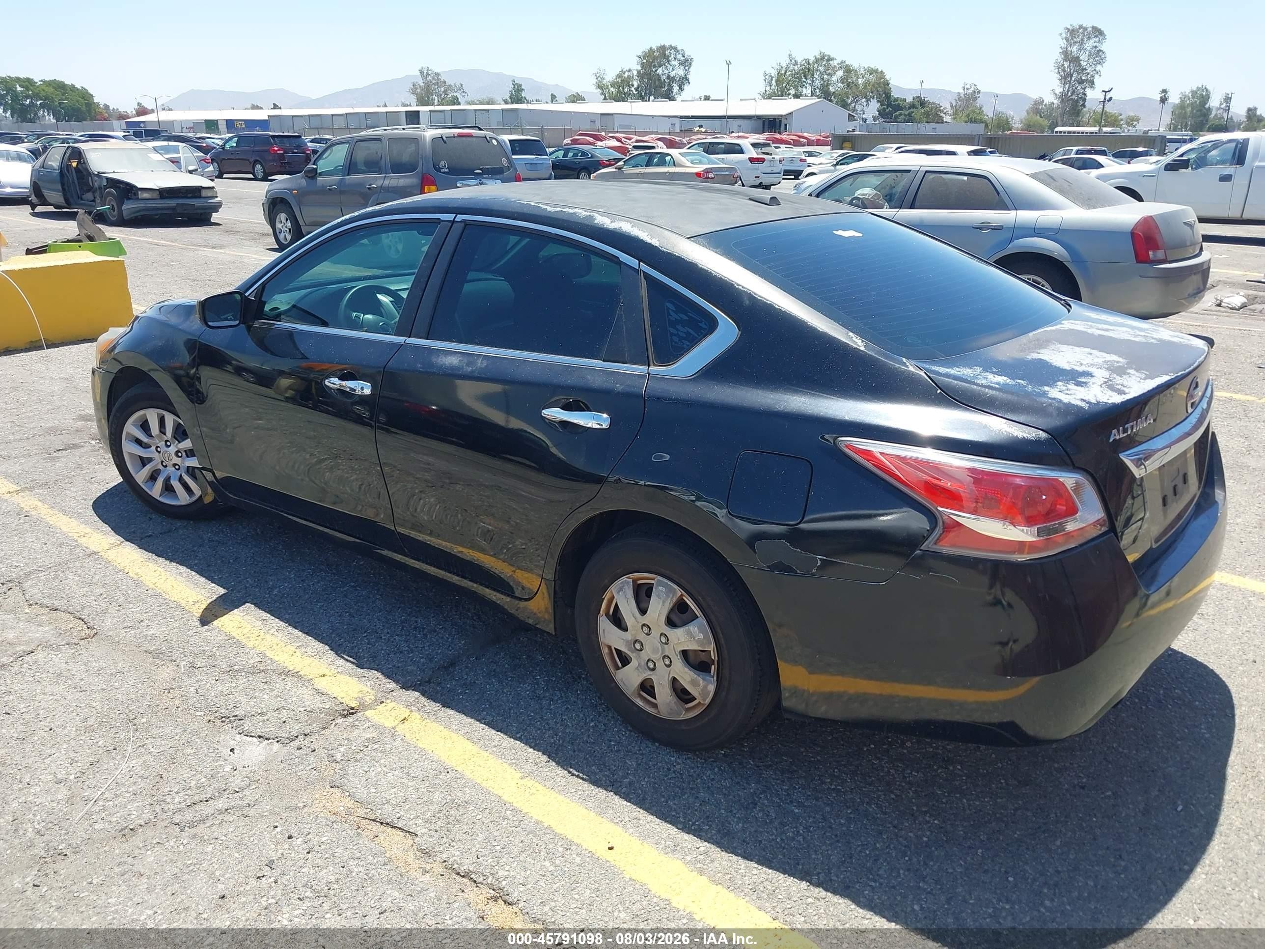 2015 Nissan Altima 2.5 S Black vin: 1N4AL3AP3FC204507