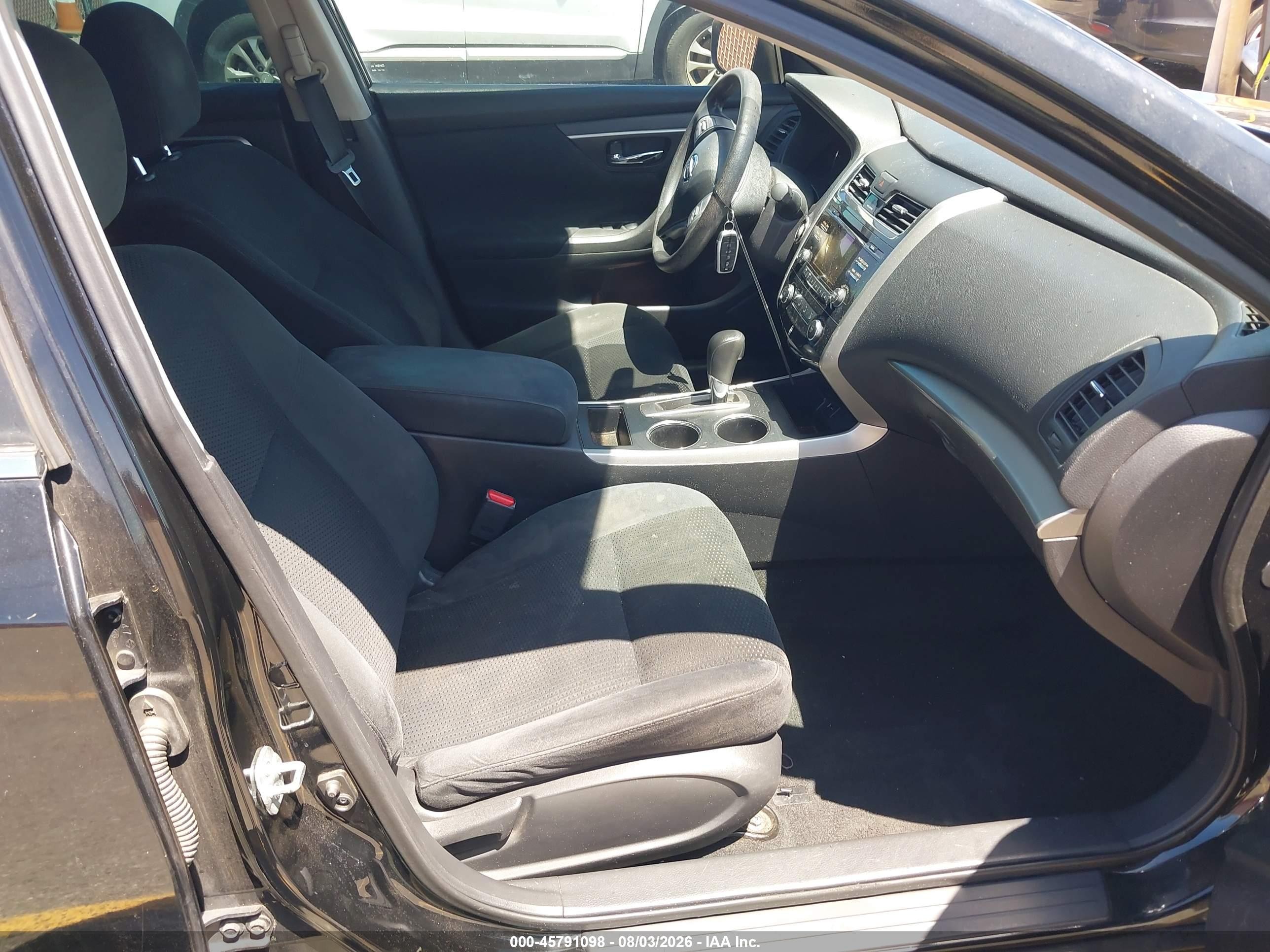 2015 Nissan Altima 2.5 S Black vin: 1N4AL3AP3FC204507