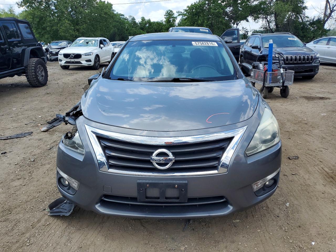2015 Nissan Altima 2.5 Sl Gray vin: 1N4AL3AP3FC209240